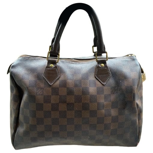 Speedy leather handbag