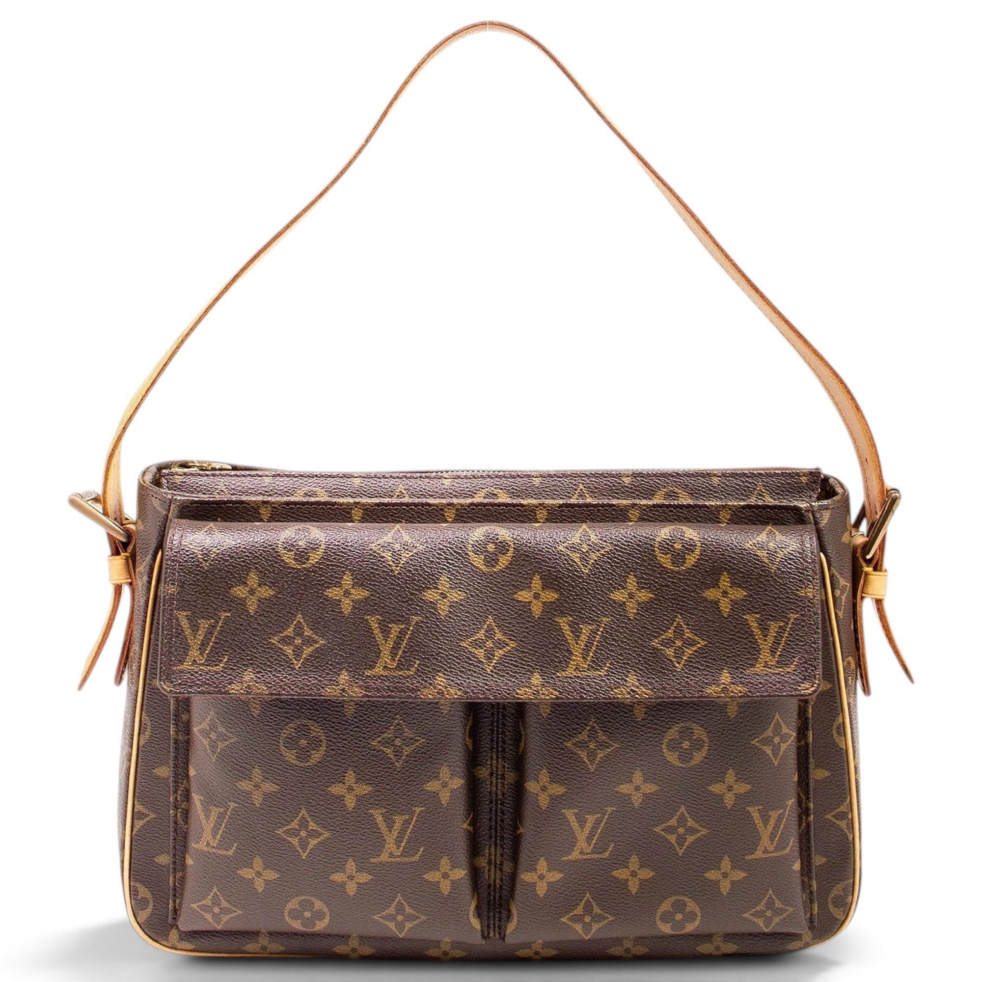 Viva Cité leather handbag