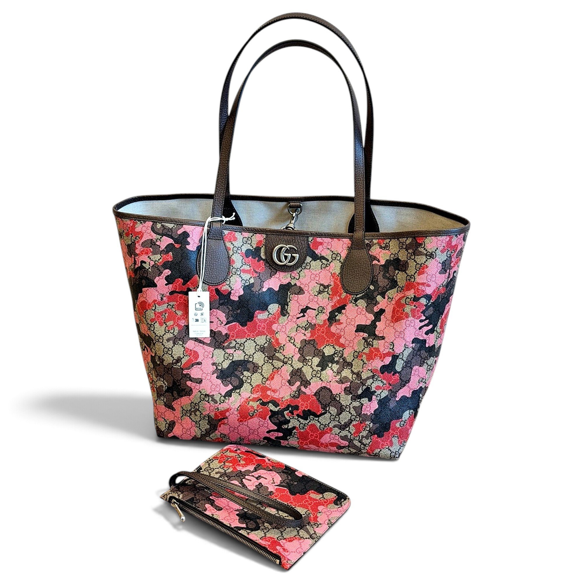 Ophidia GG Supreme leather tote