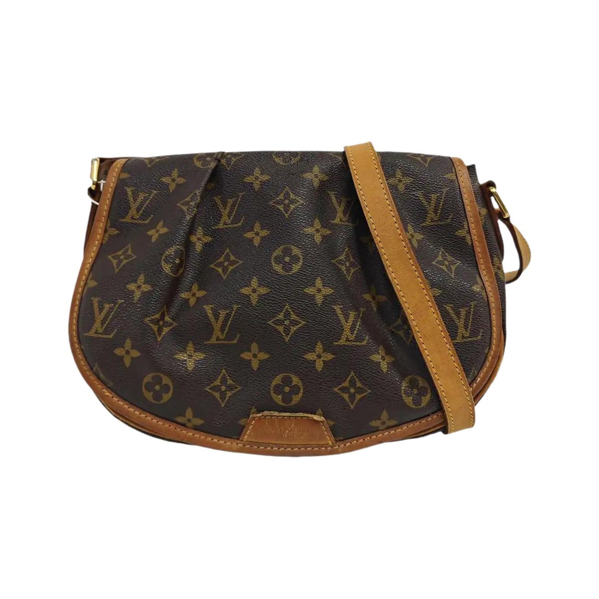 Menilmontant leather crossbody bag