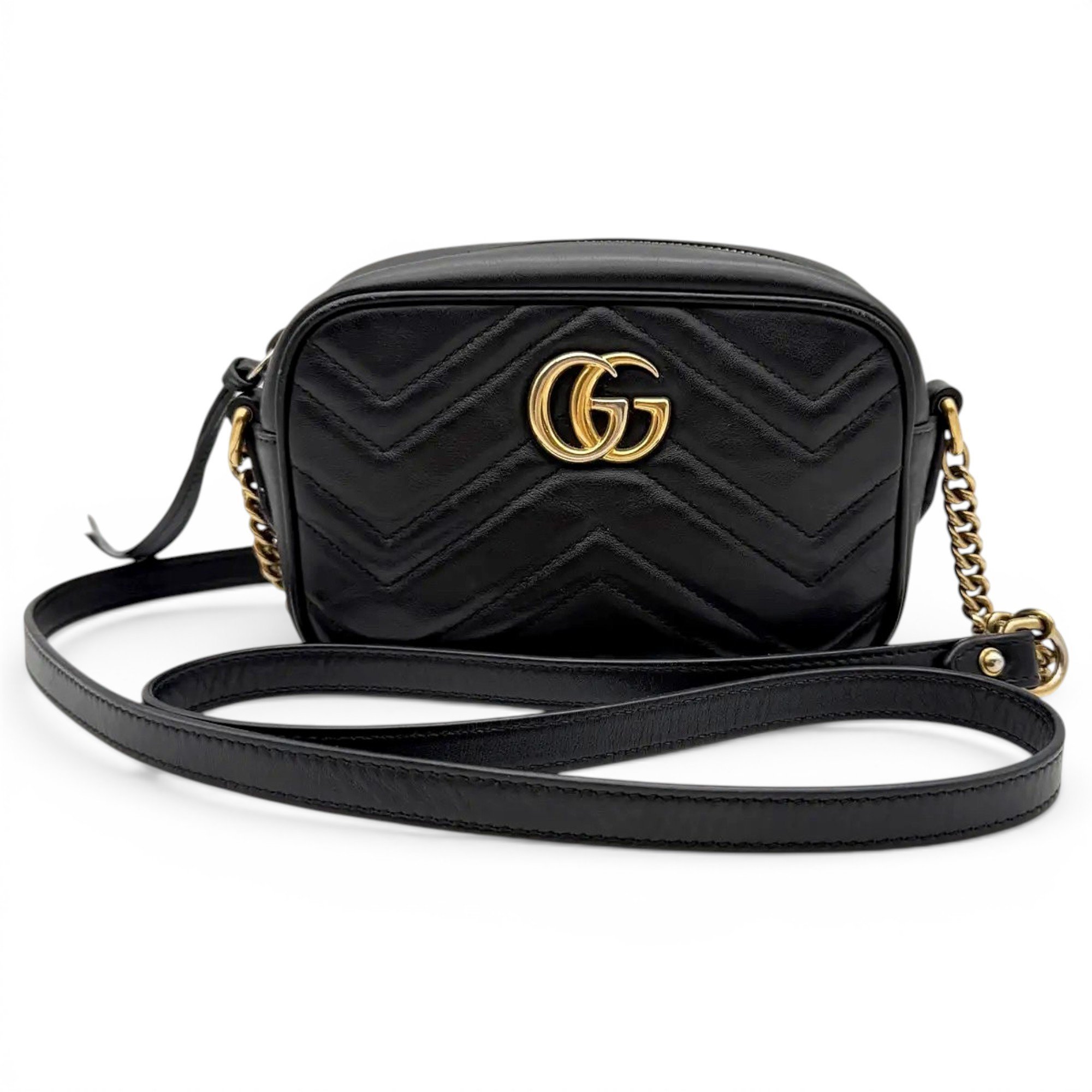 GG Marmont leather crossbody bag
