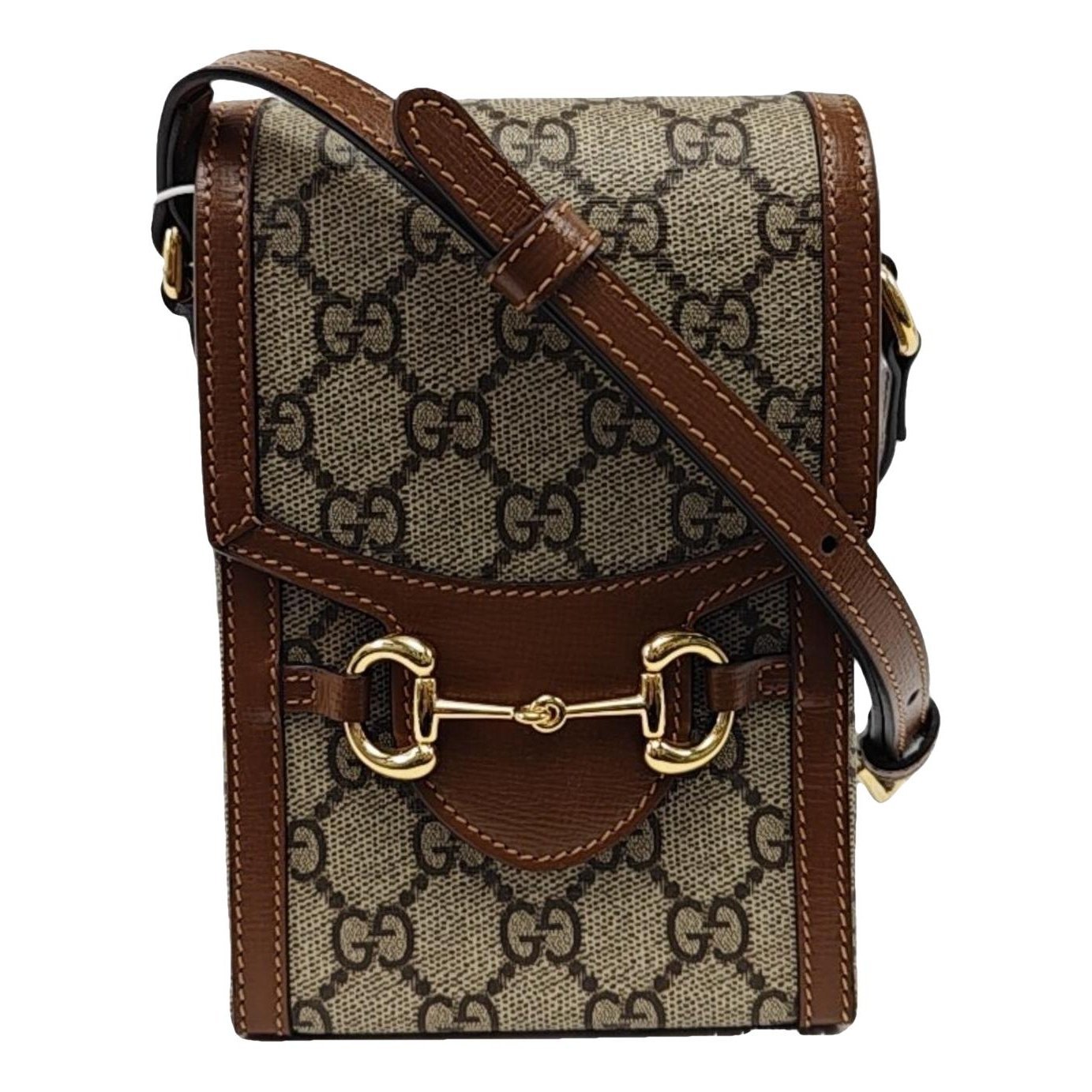 Handle Horsebit 1955 leather handbag