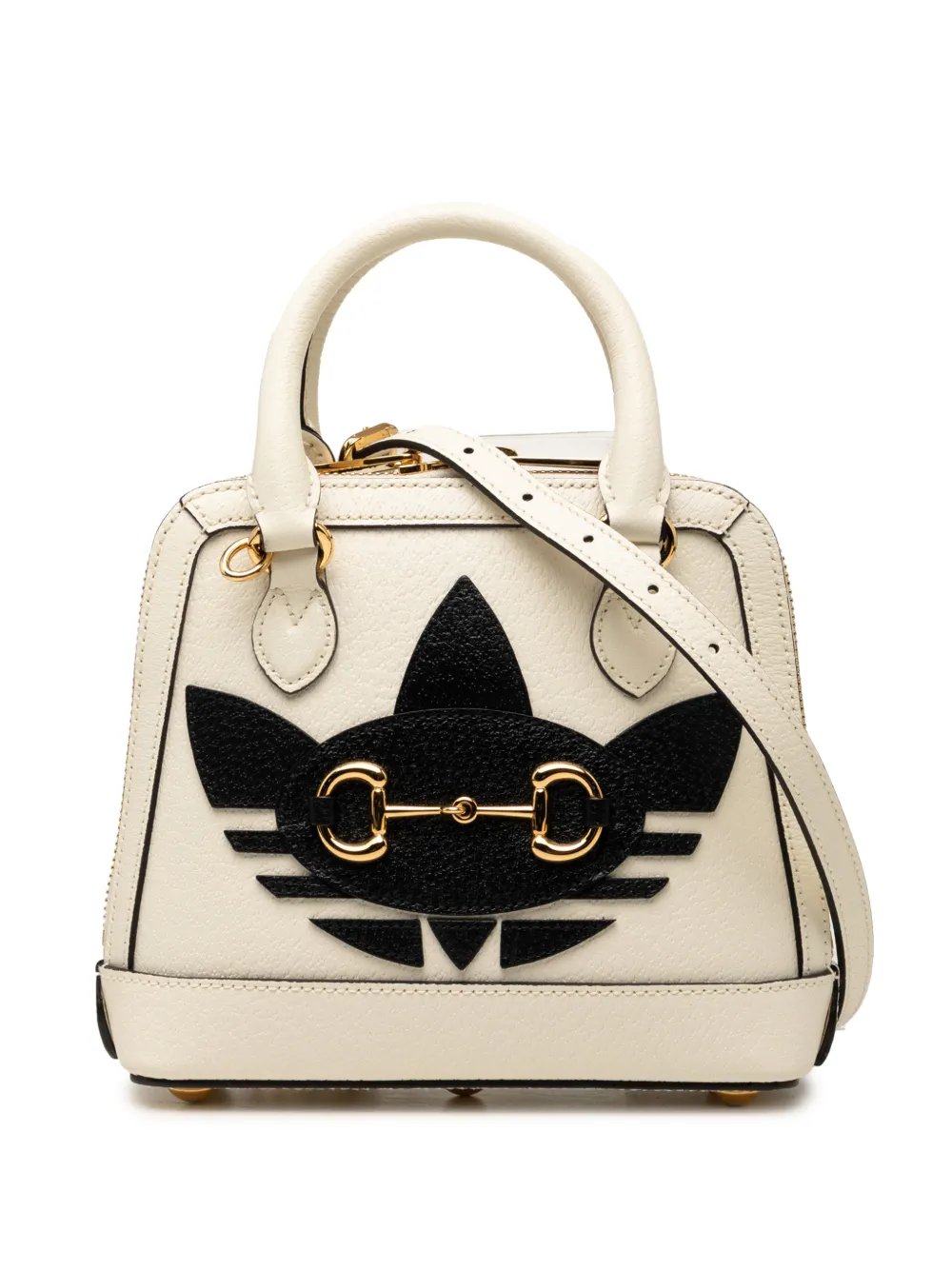 2016-2026 Adidas Mini Leather Horsebit 1955 Top Handle Bag satchel