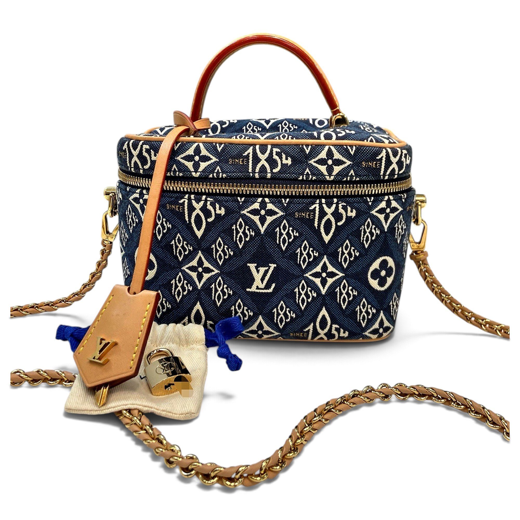 Vanity cloth handbag