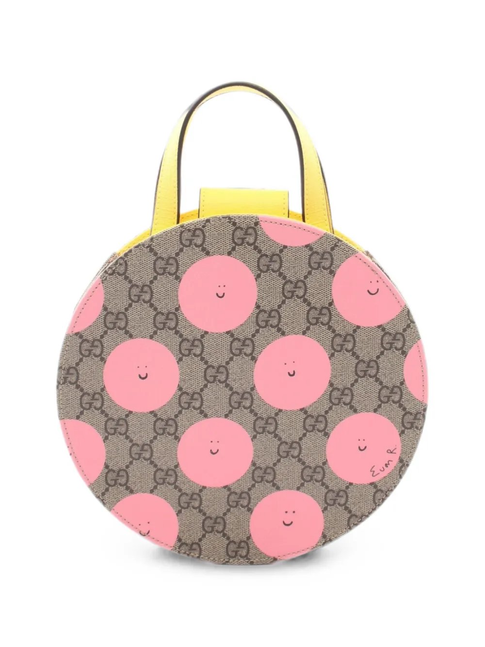 2010s GG Supreme smiley-print handbag