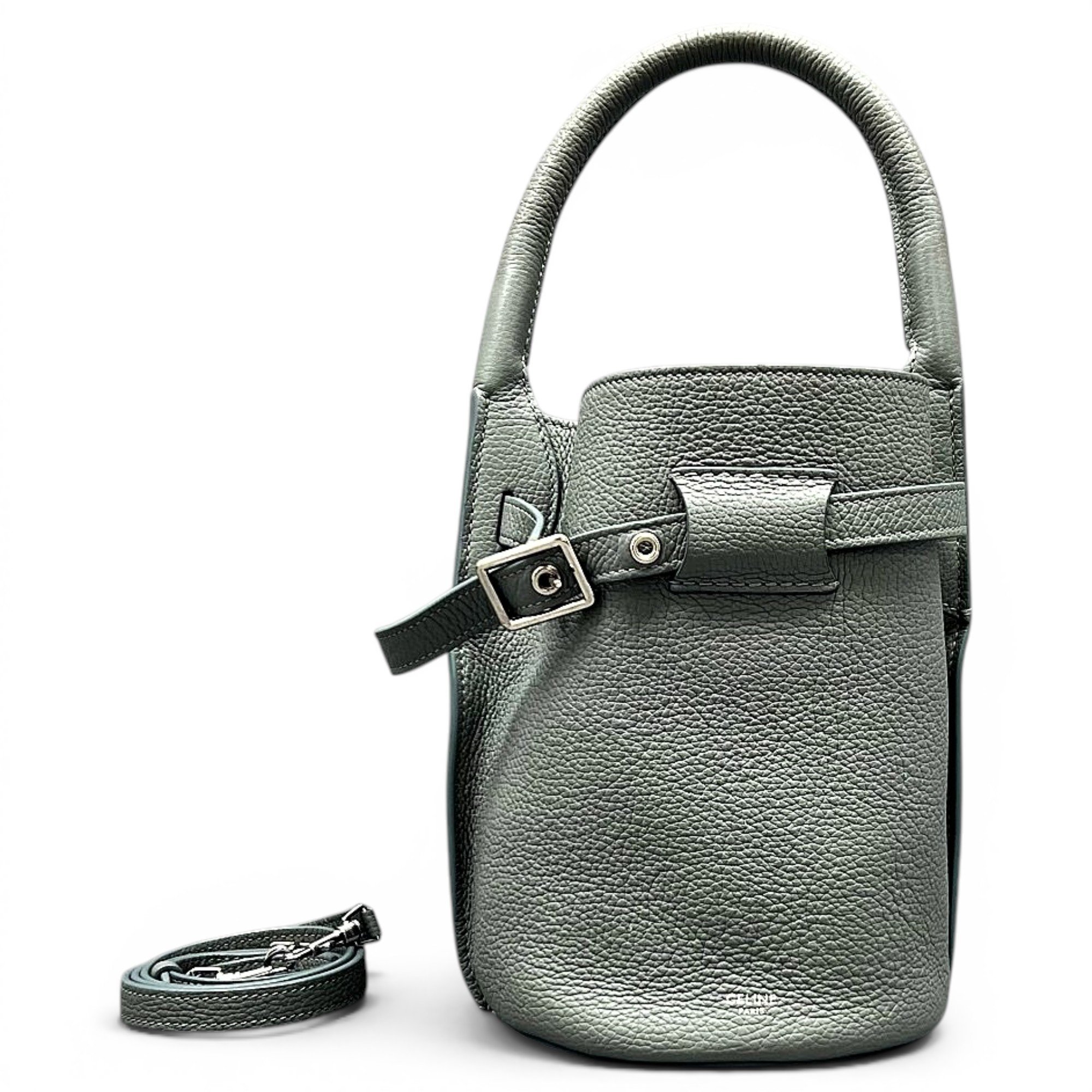 Seau Sangle leather handbag