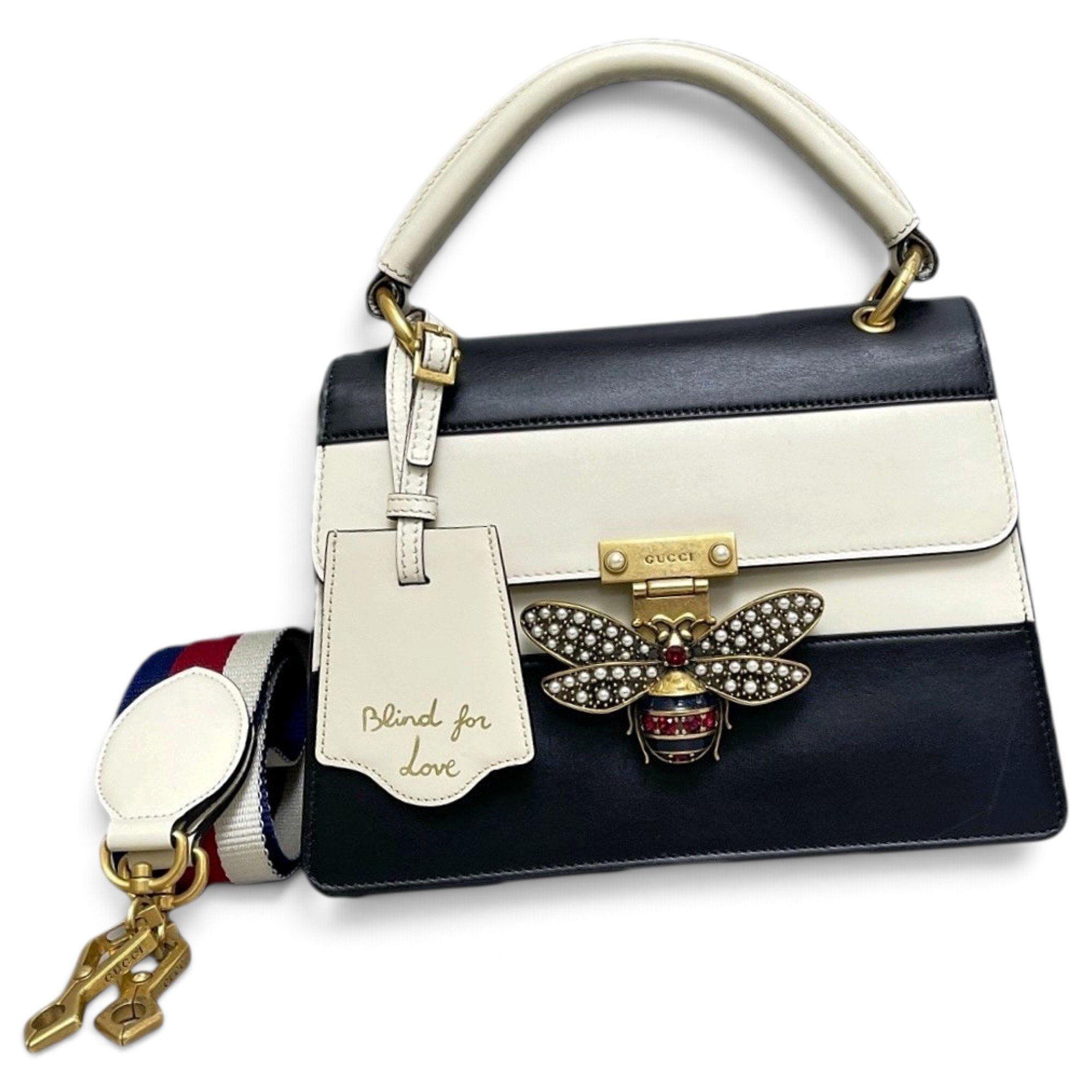 Queen Margaret leather handbag