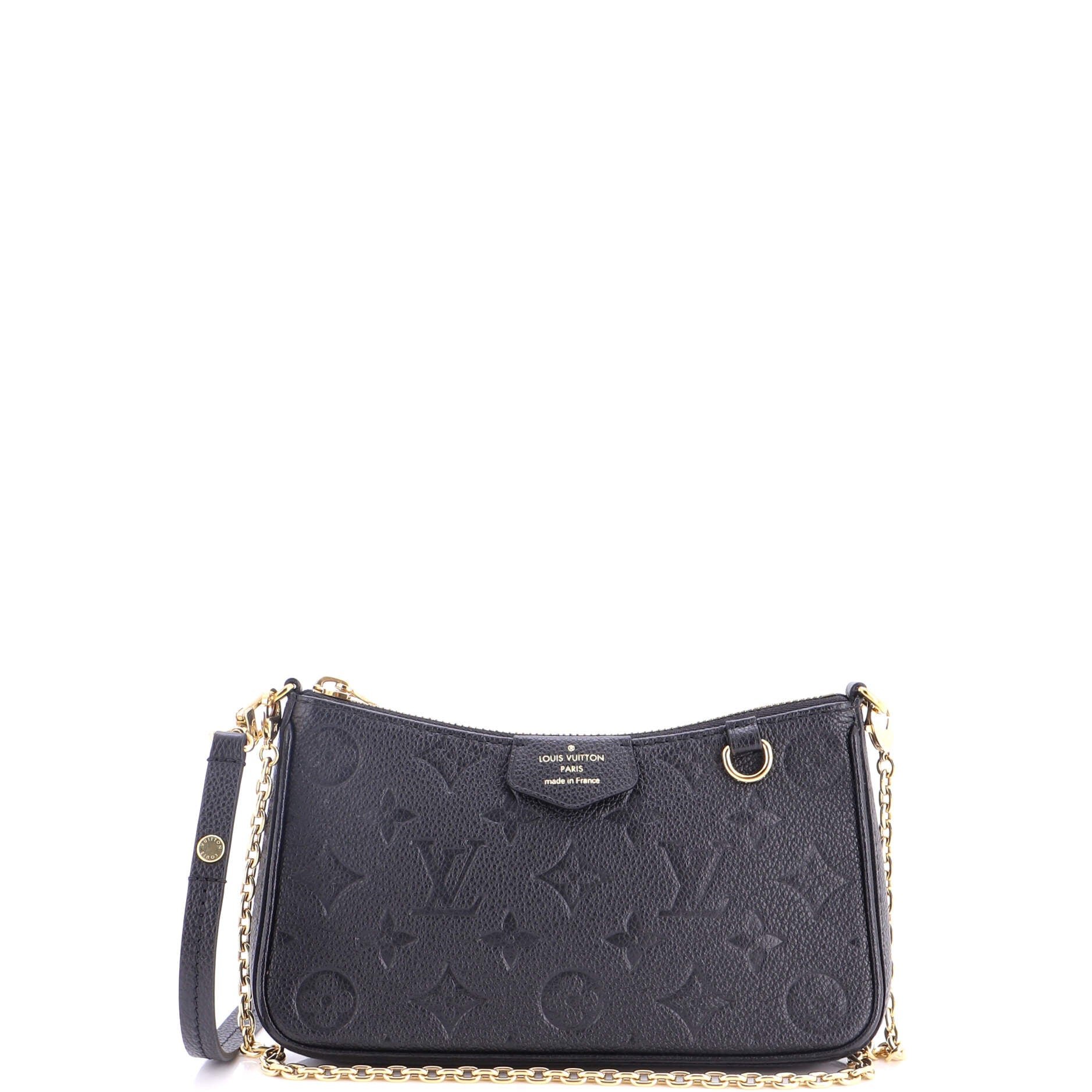 Easy Pouch on Strap Monogram Empreinte Leather