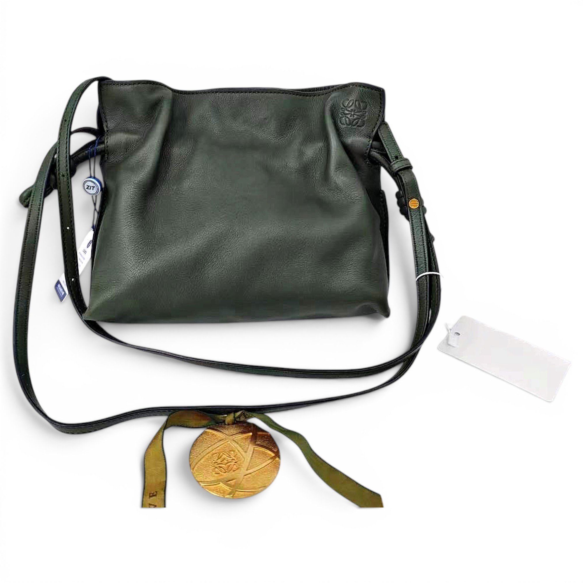 Flamenco leather handbag