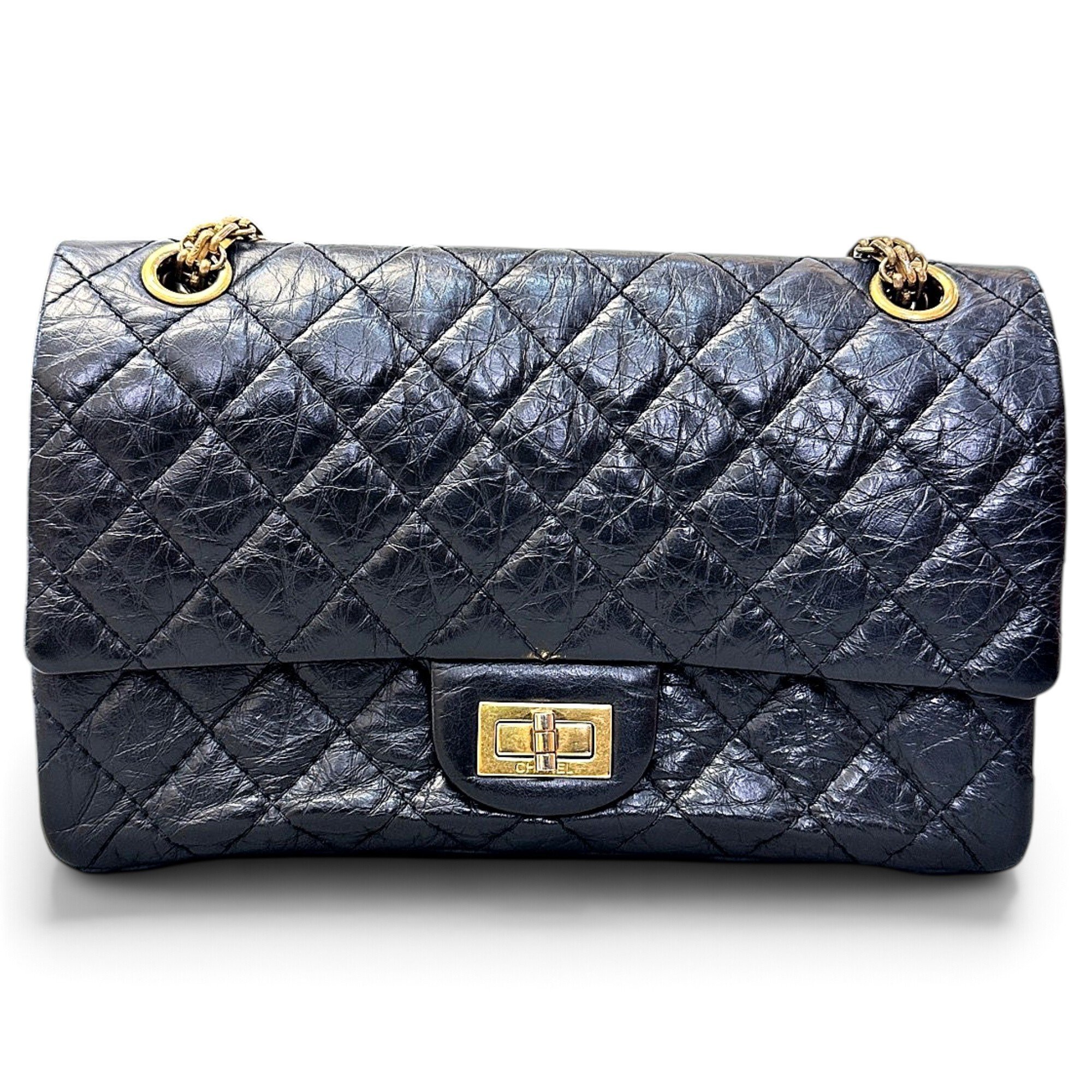 2.55 leather handbag