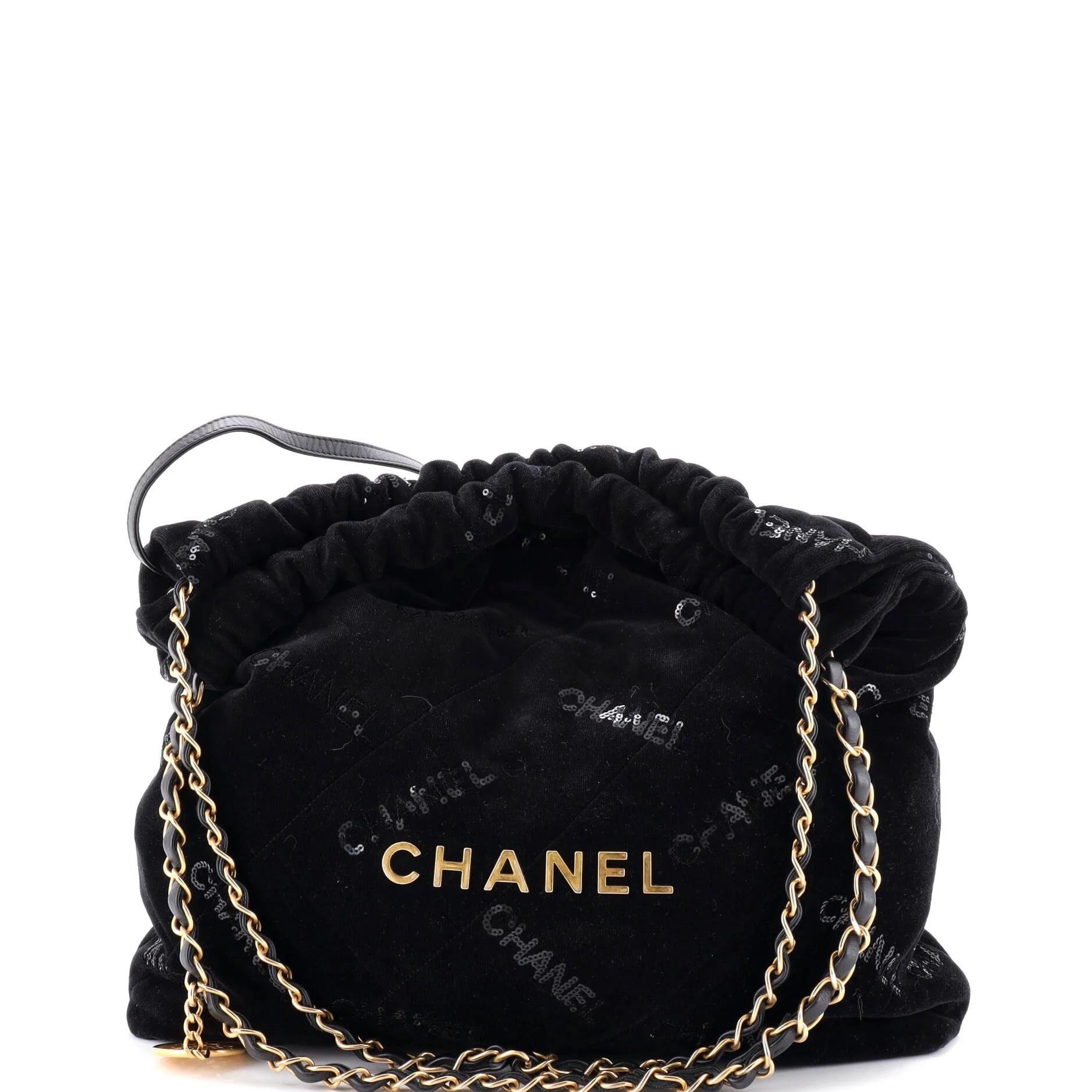Velvet handbag