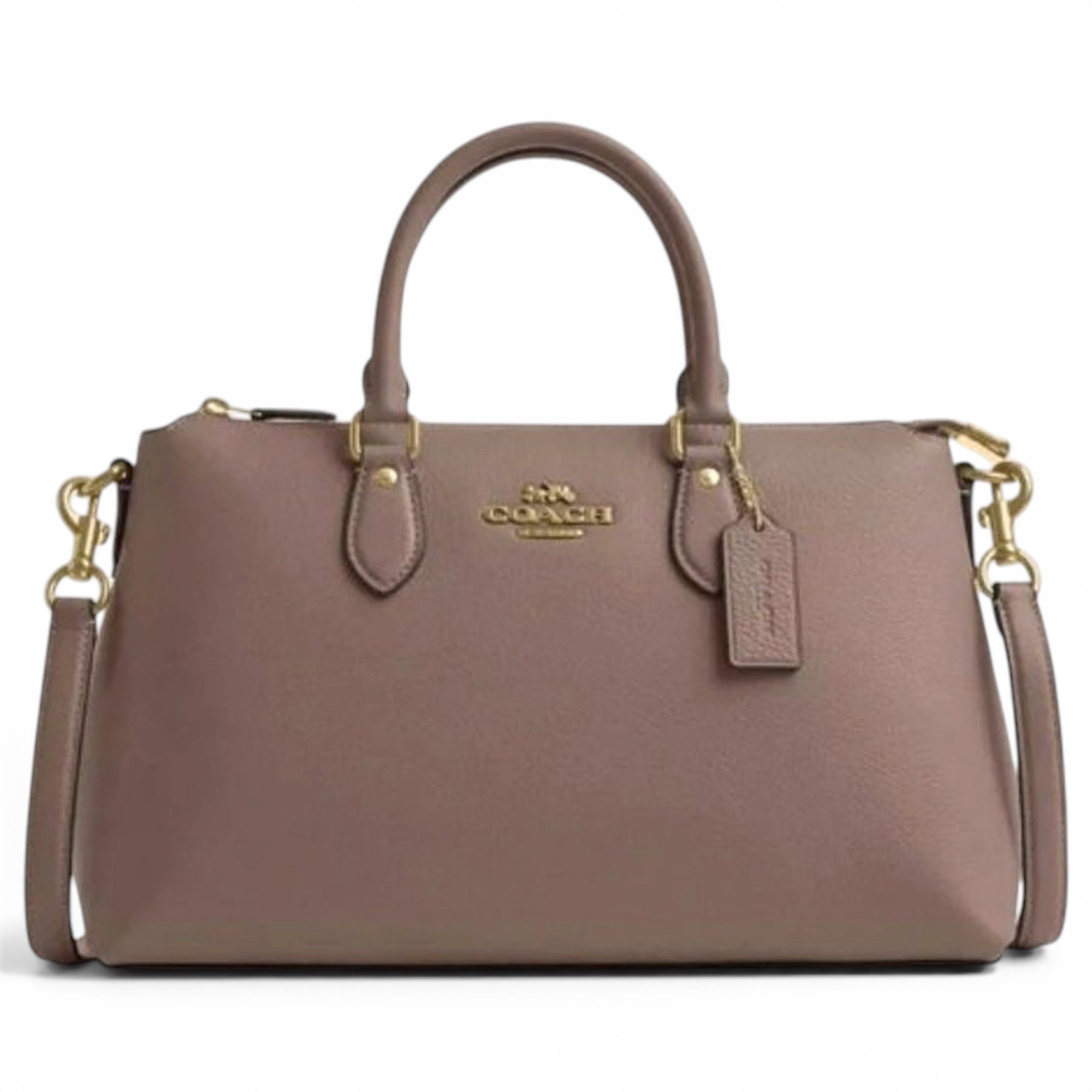 Leather handbag