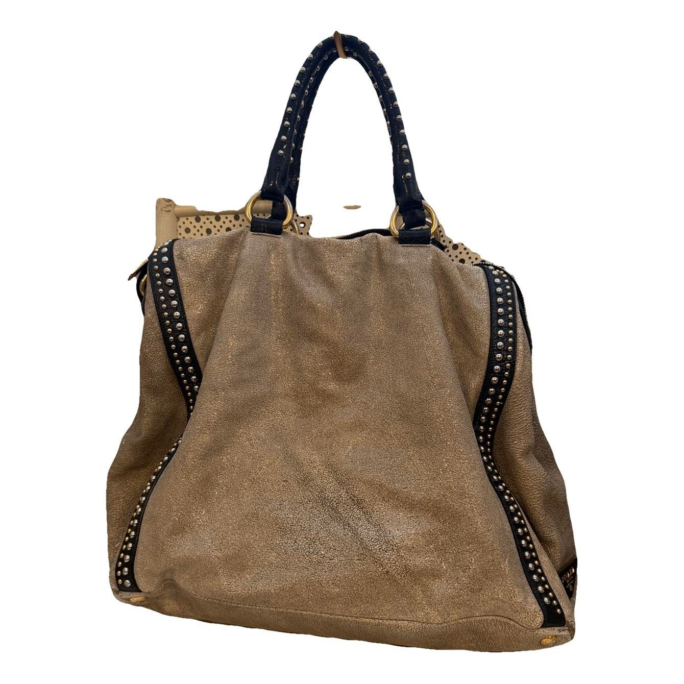 Leather handbag