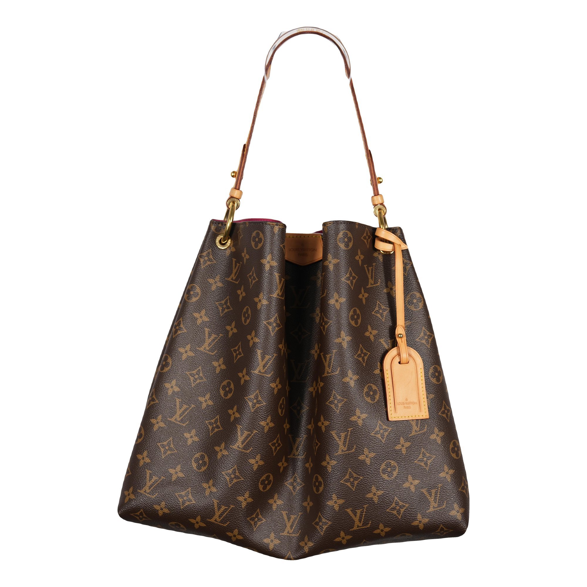 Graceful leather tote