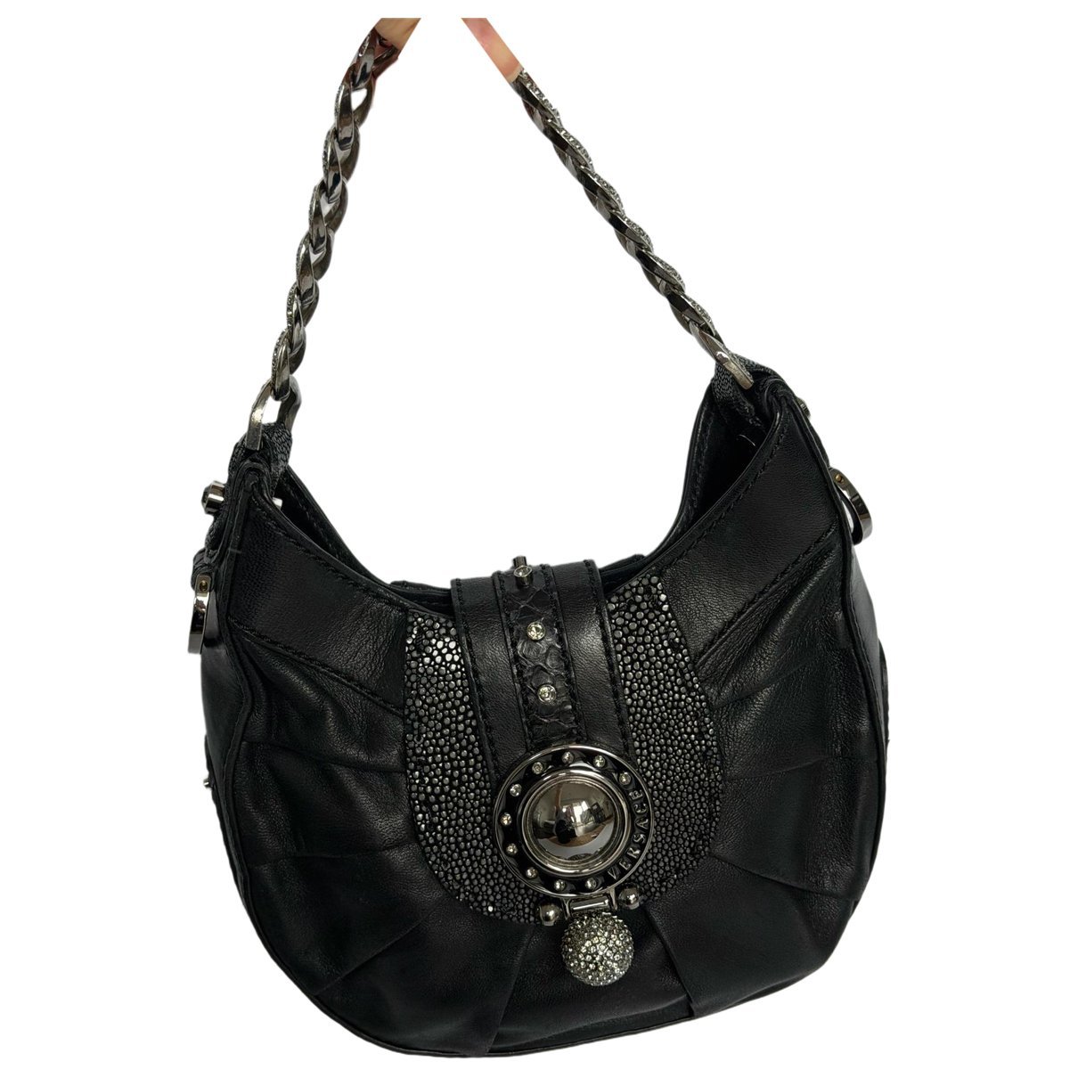 Leather handbag