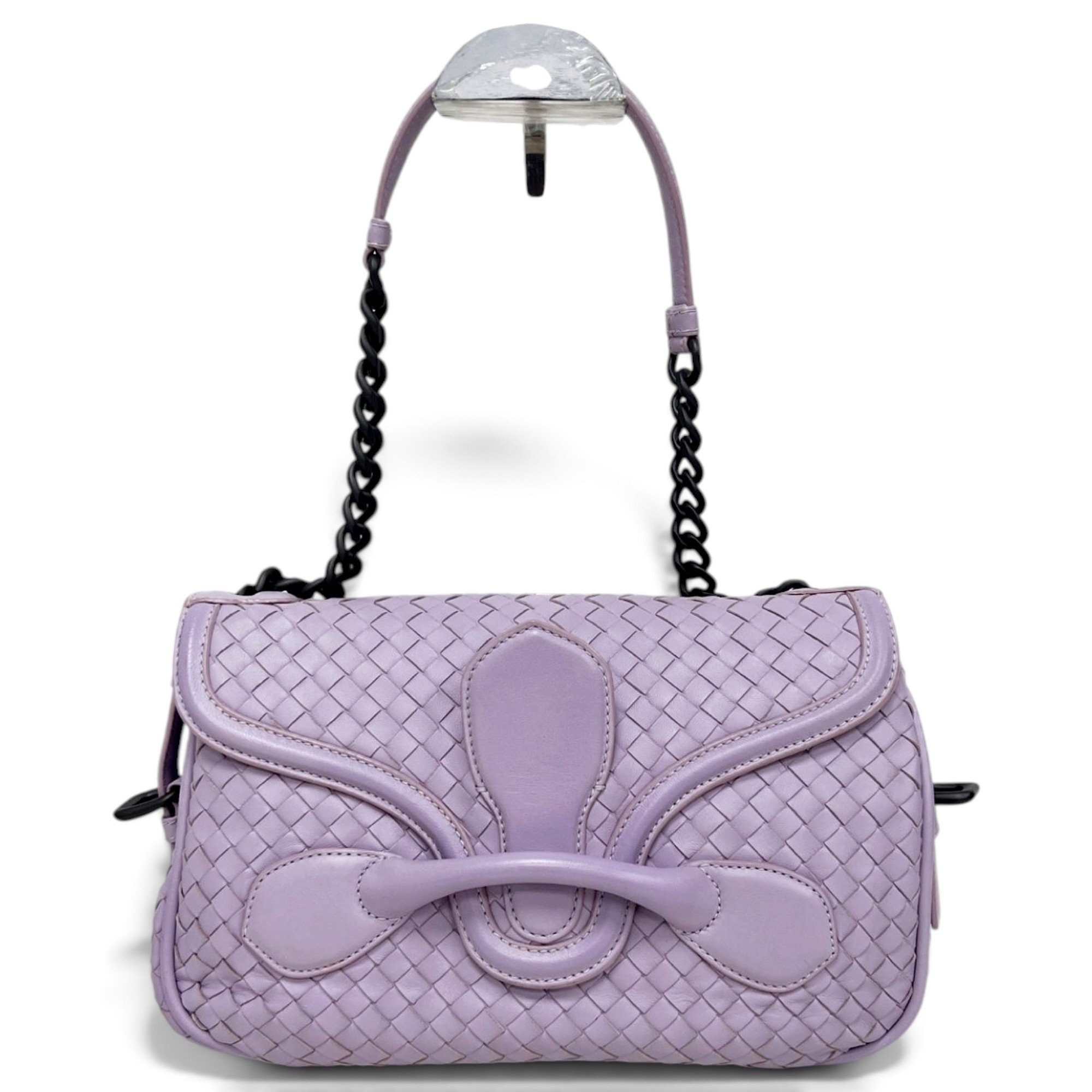 Mount leather handbag