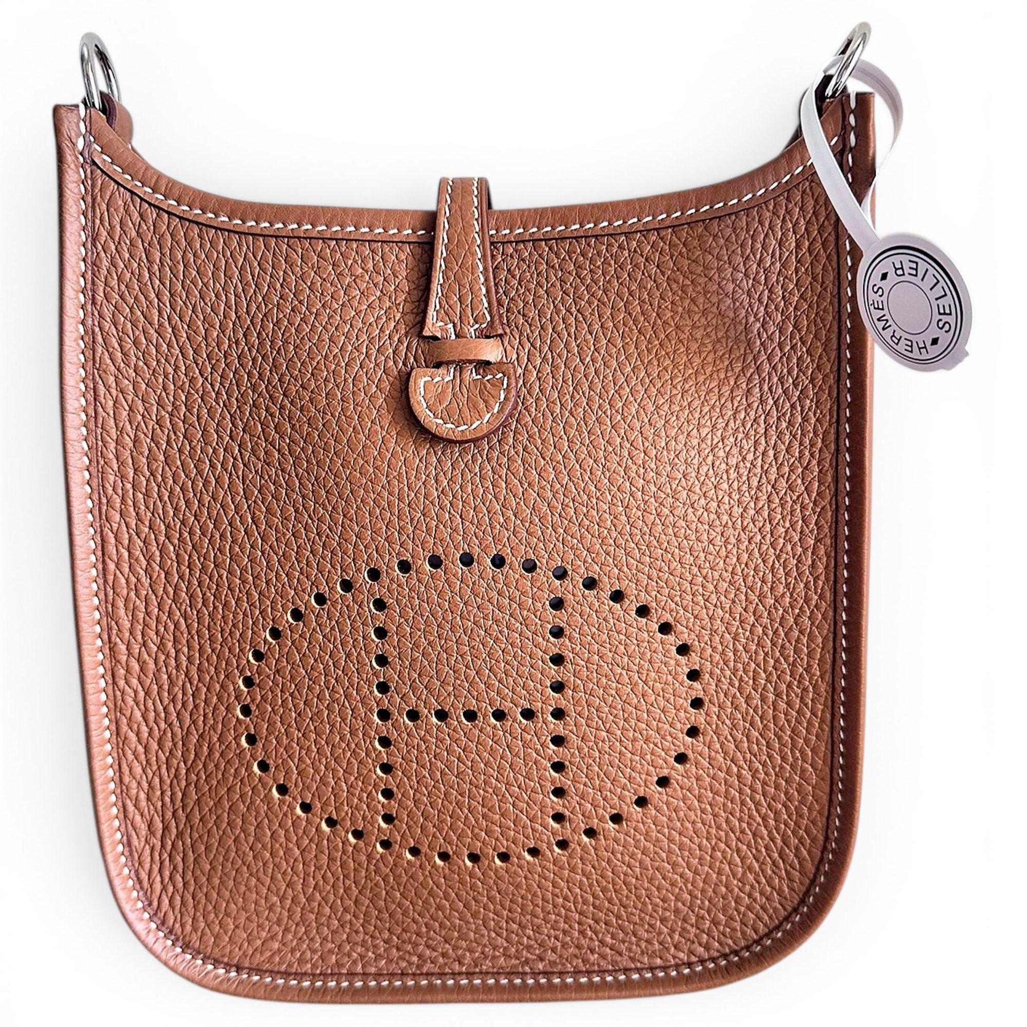 Mini Evelyne leather crossbody bag