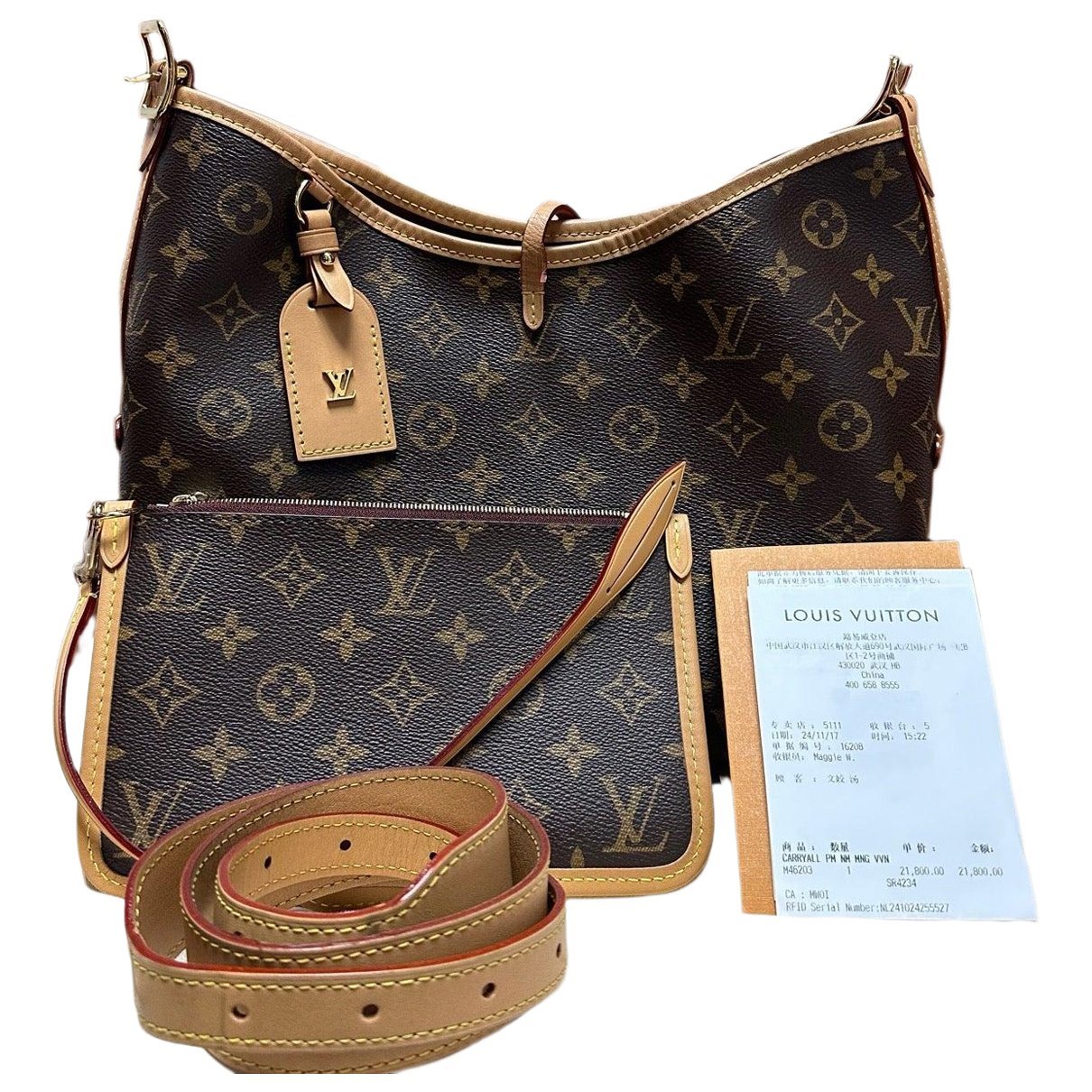 Leather mini bag