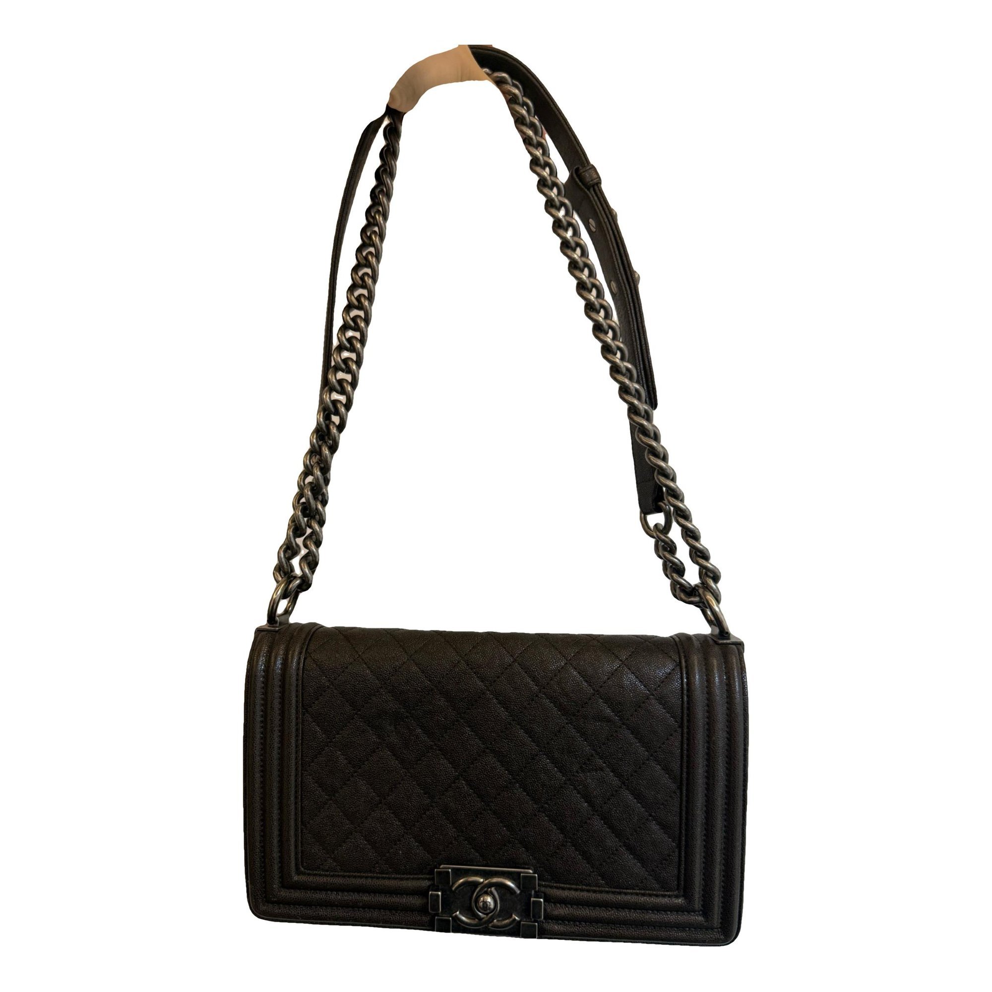 Boy leather crossbody bag