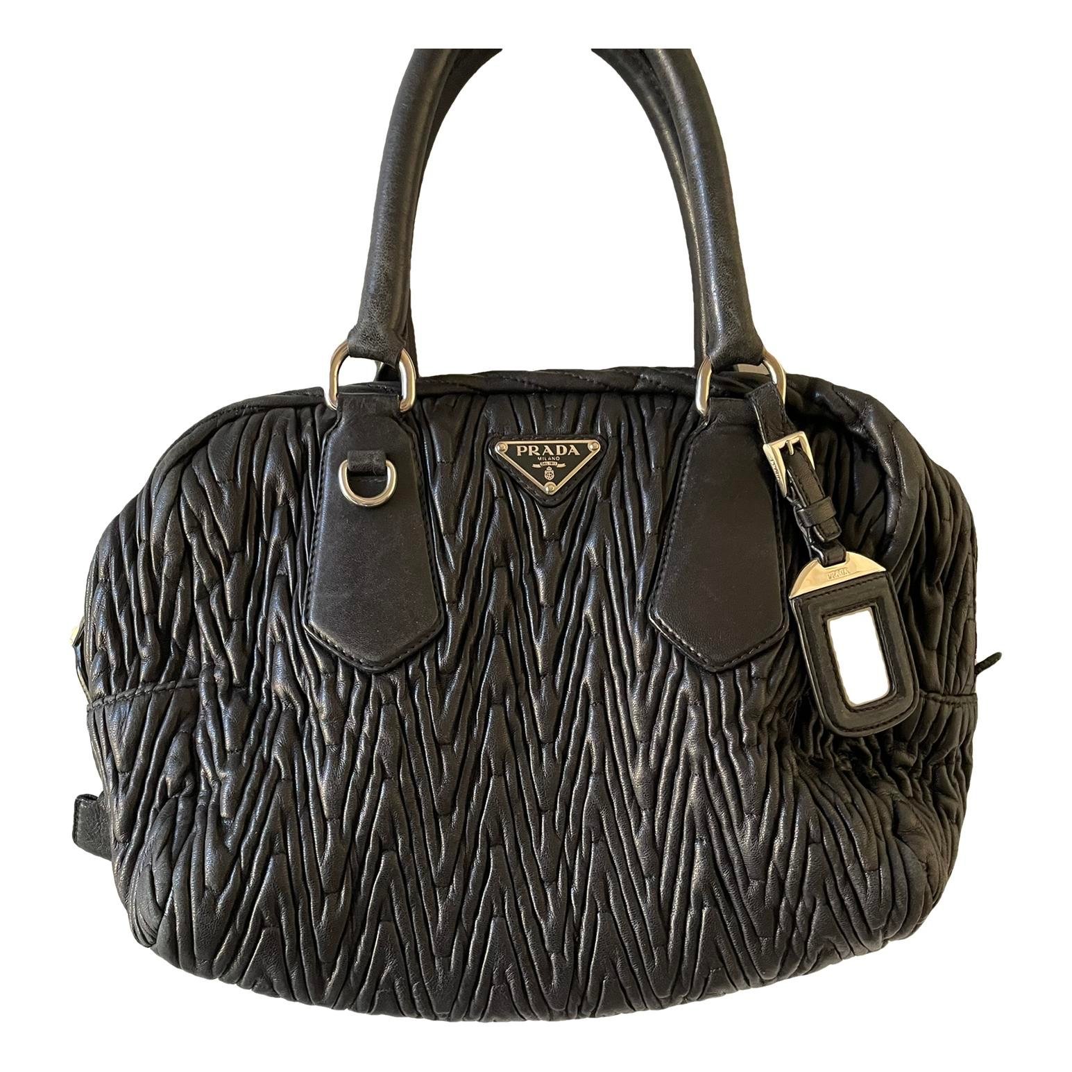 Leather handbag