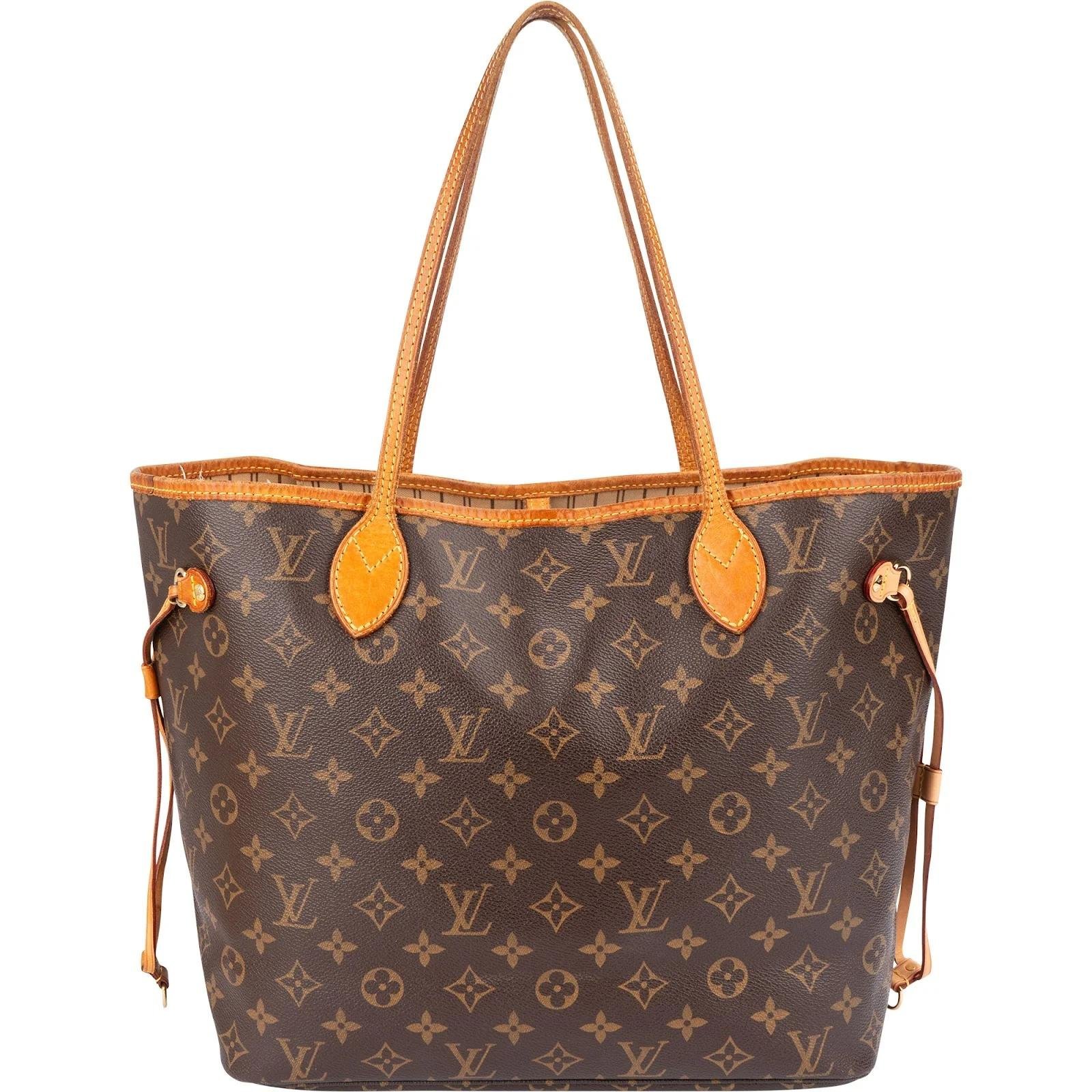 Neverfull leather handbag