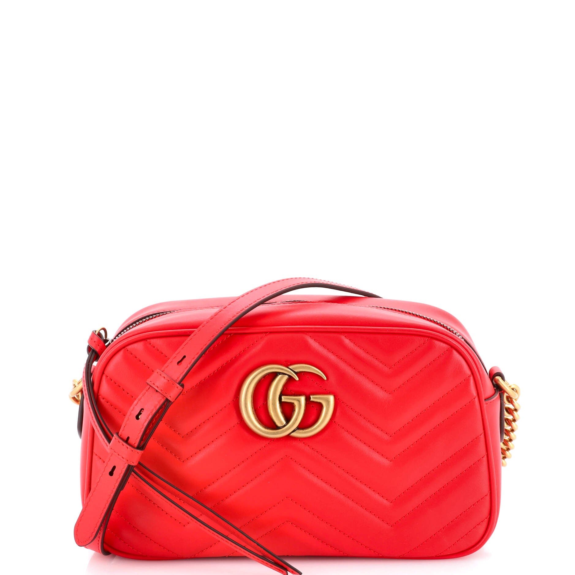 GG Marmont Shoulder Bag Matelasse Leather Small