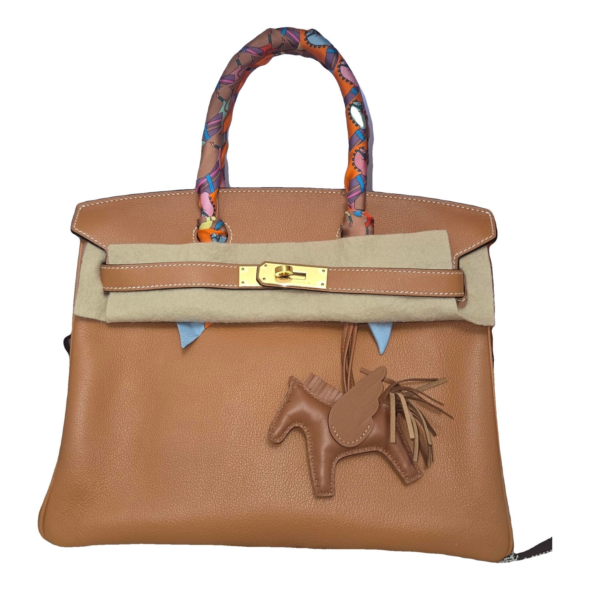 Birkin 30 leather handbag
