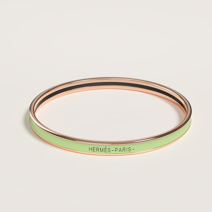 Vert Amande Uni Bangle