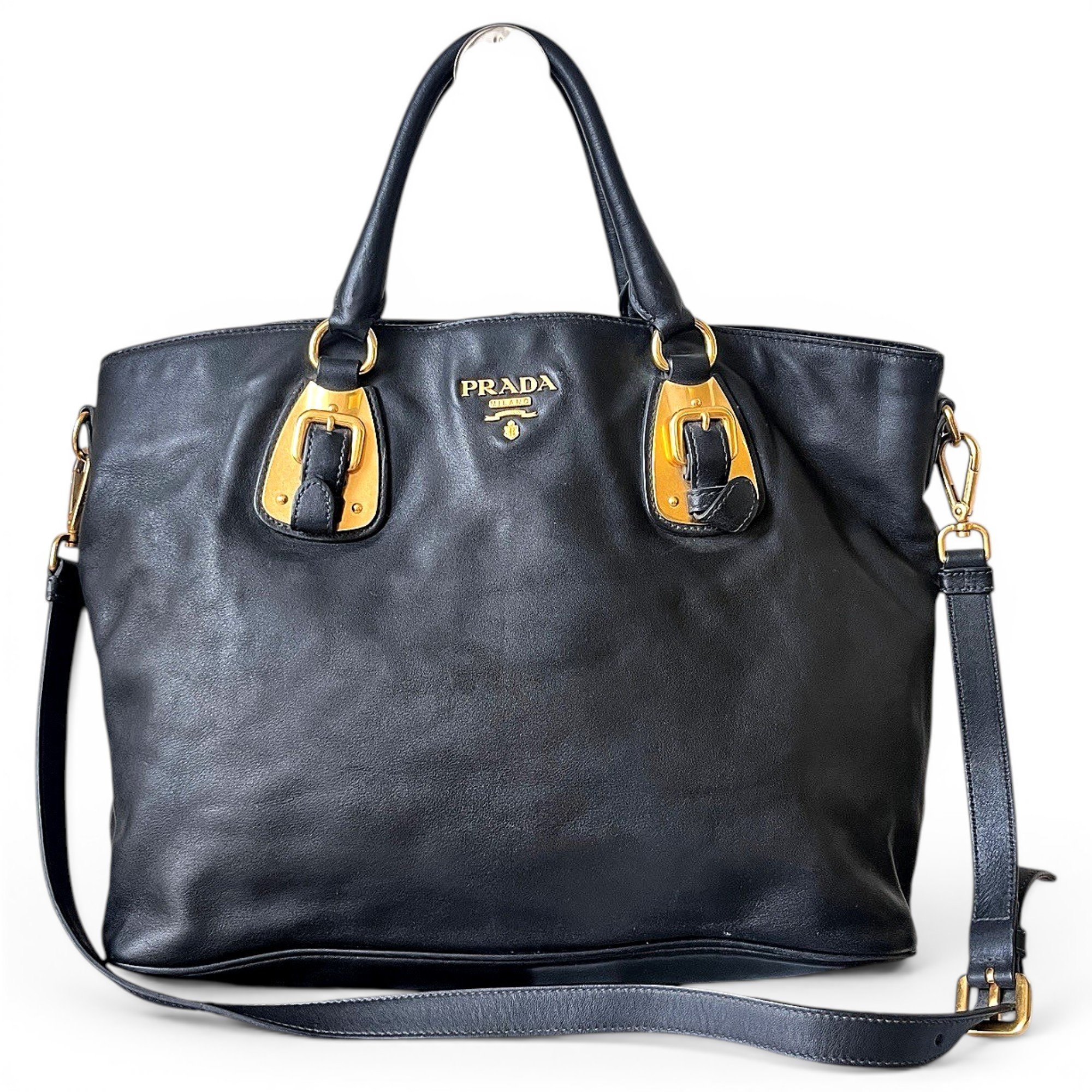 Leather handbag
