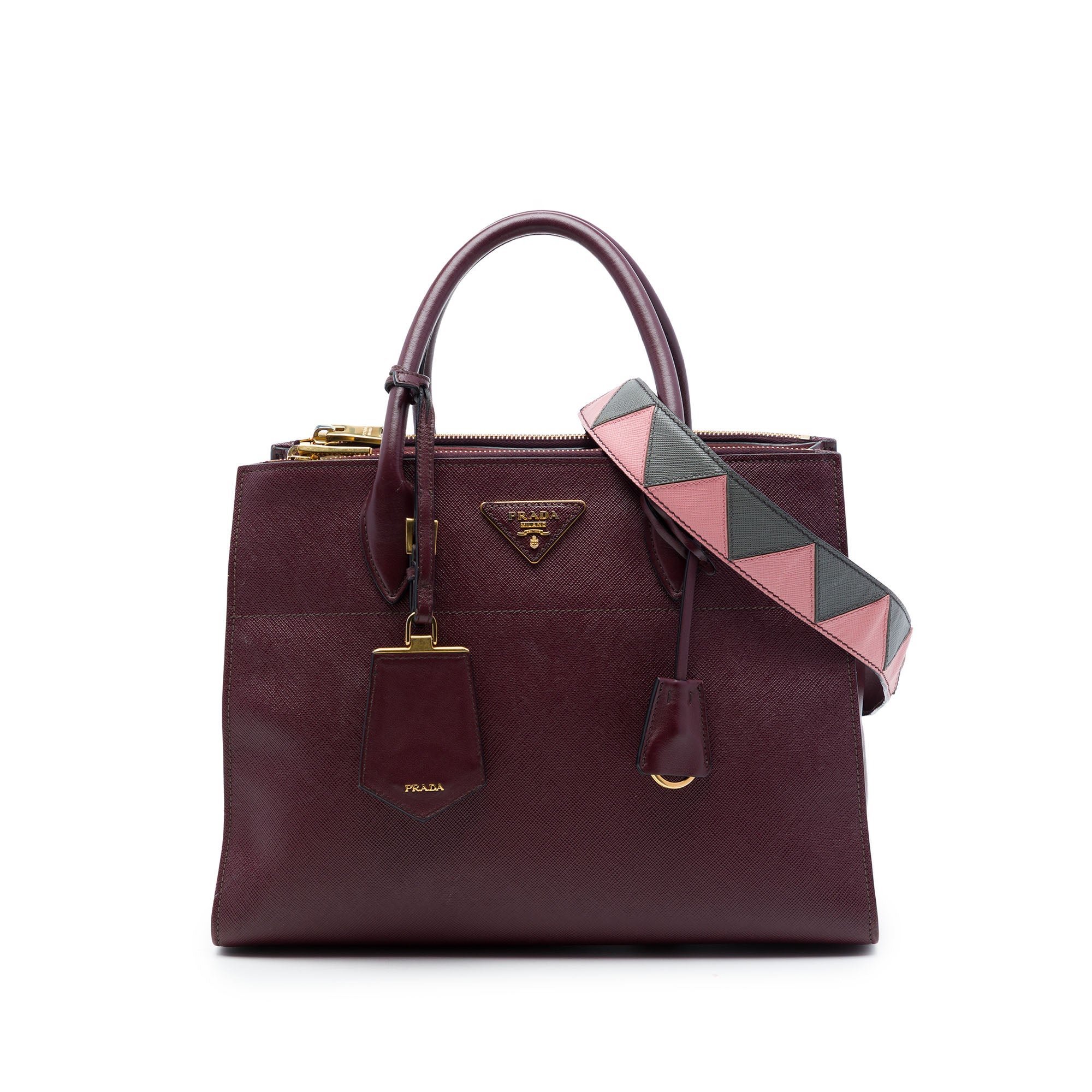 Paradigme leather handbag
