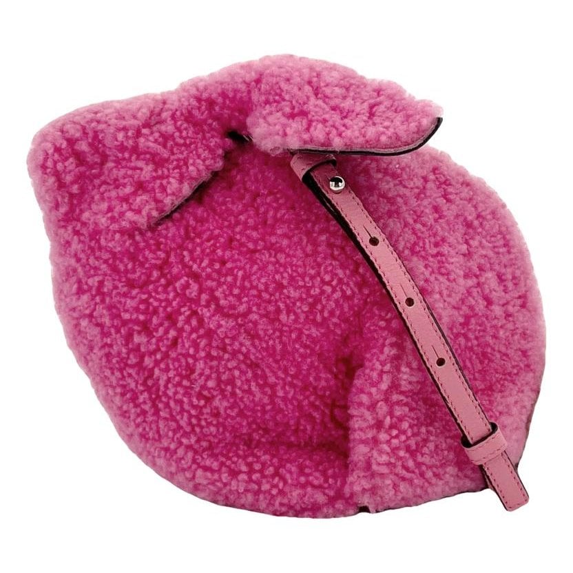 Animals wool crossbody bag
