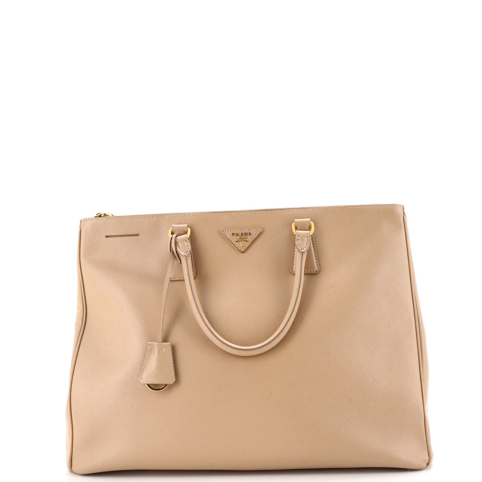 Leather tote