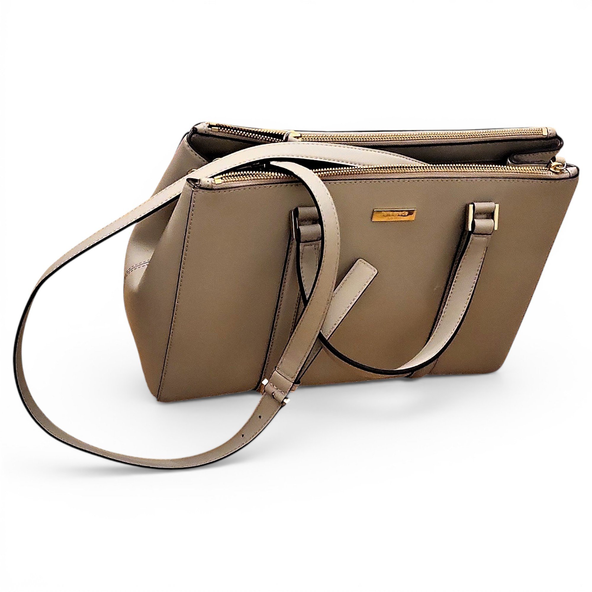 Leather tote