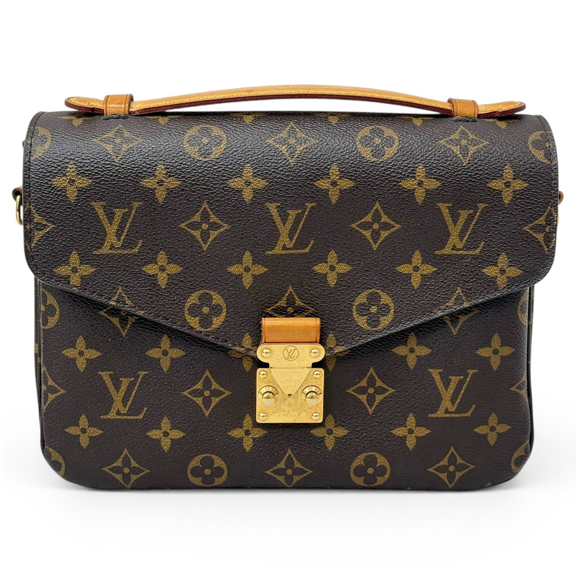 Metis leather handbag