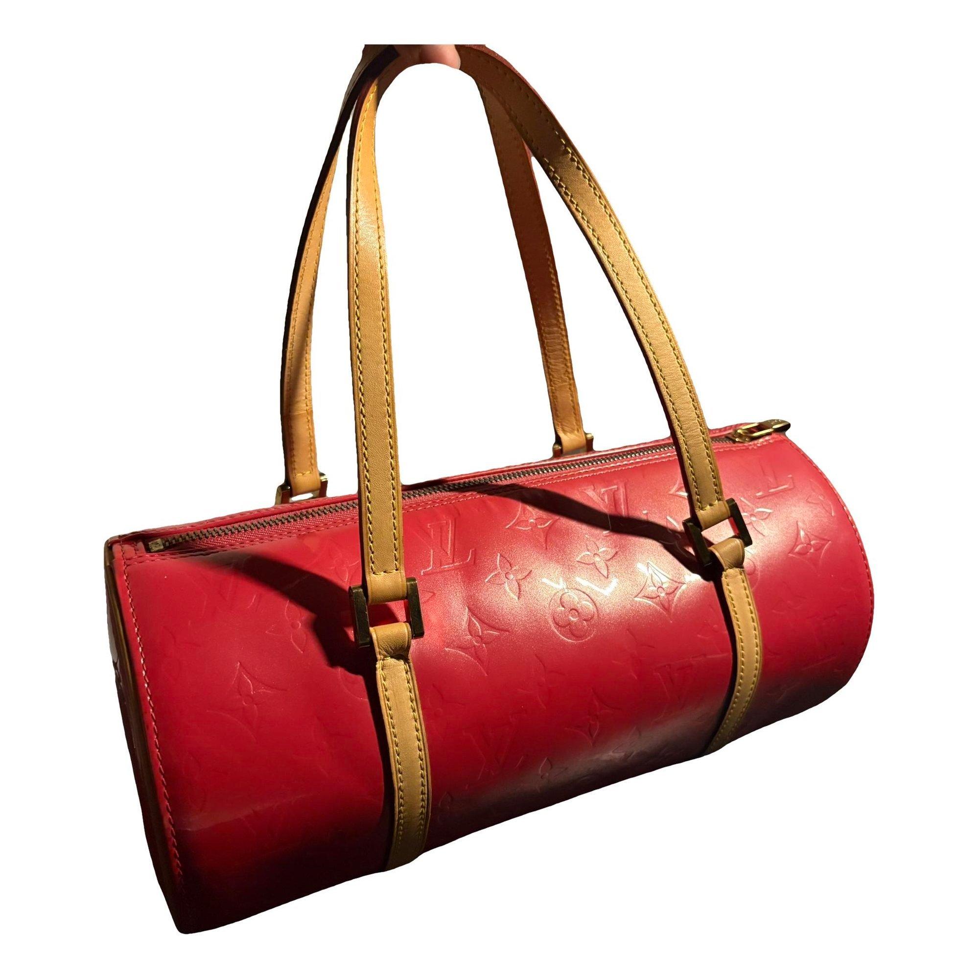 Bedford patent leather handbag
