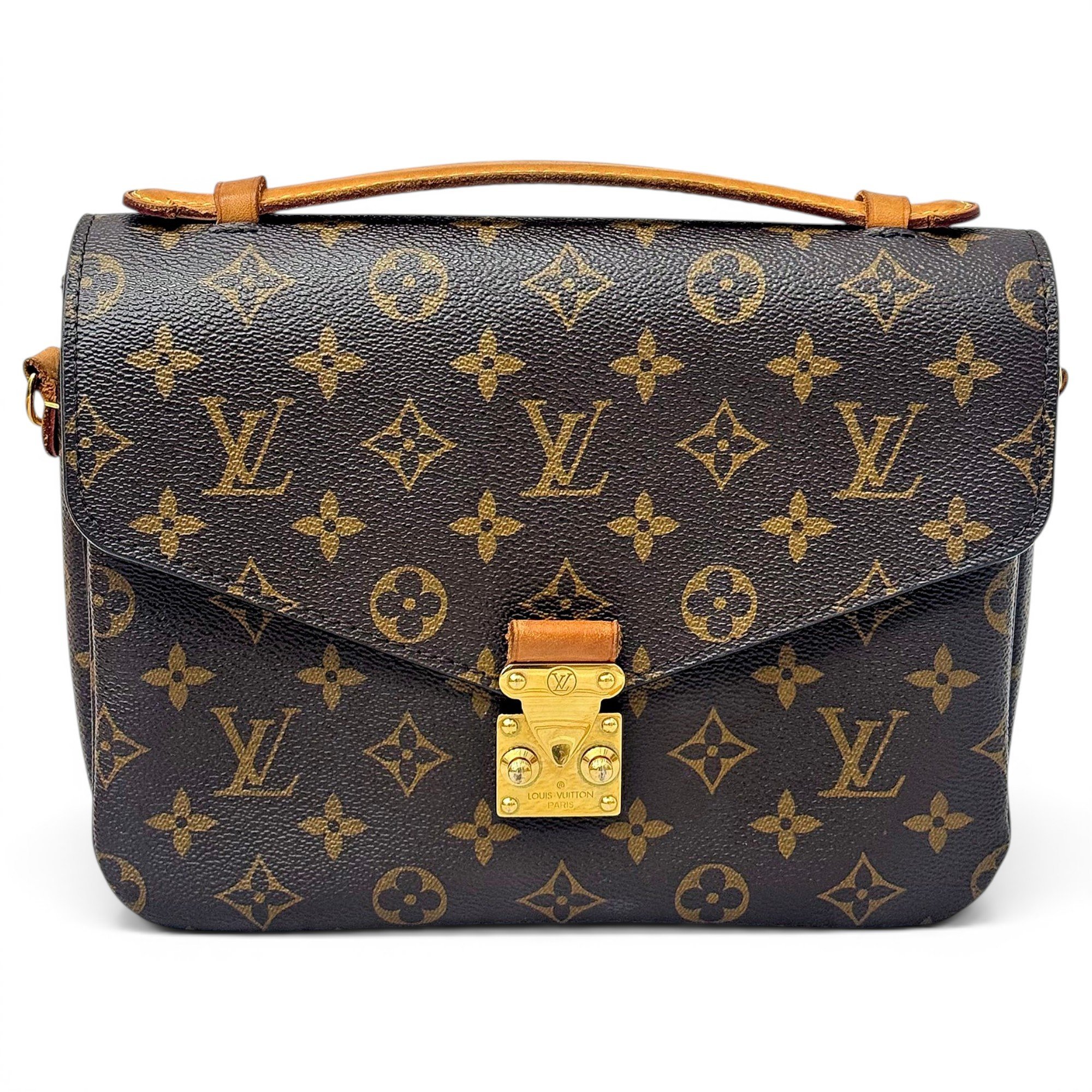 Metis leather handbag