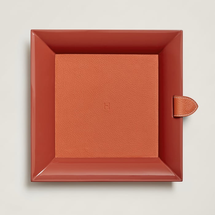 Terracotta Atrium Square Change Tray, Medium Model