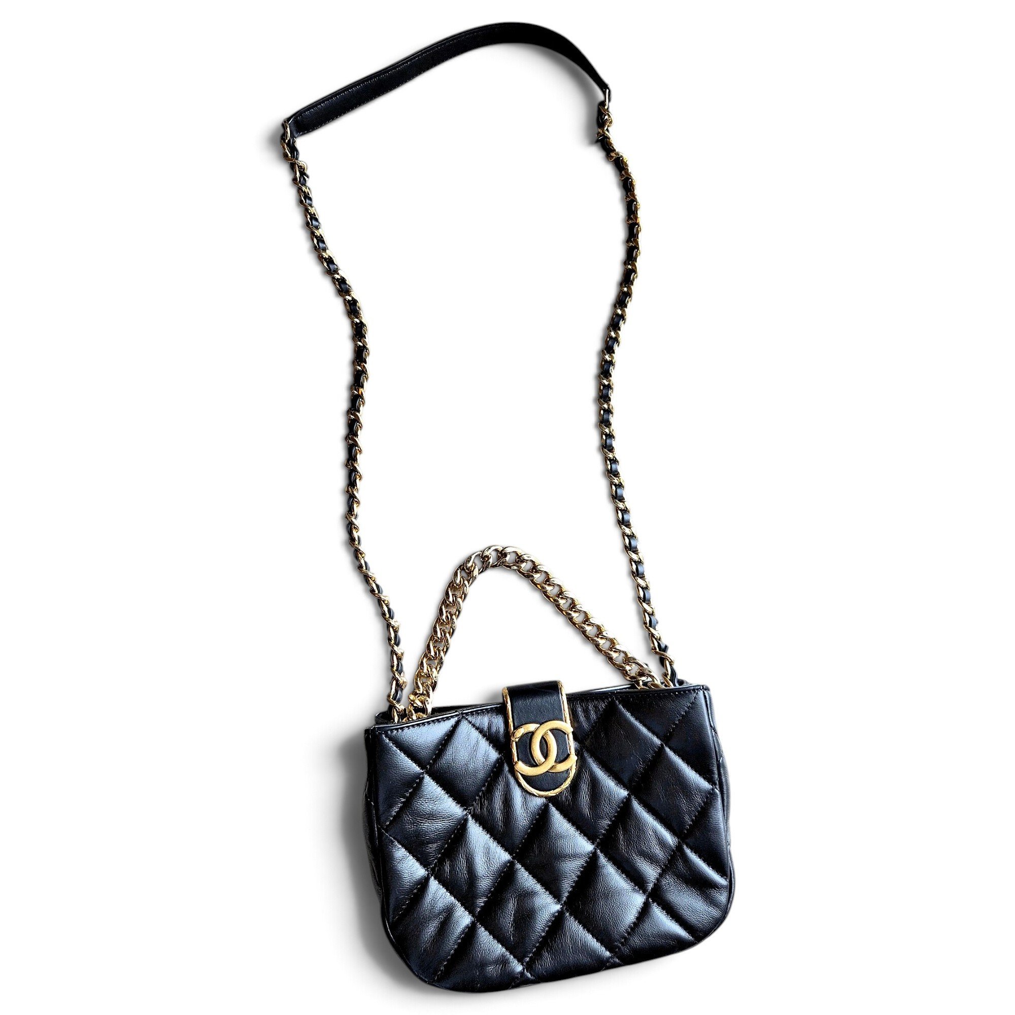 Leather handbag