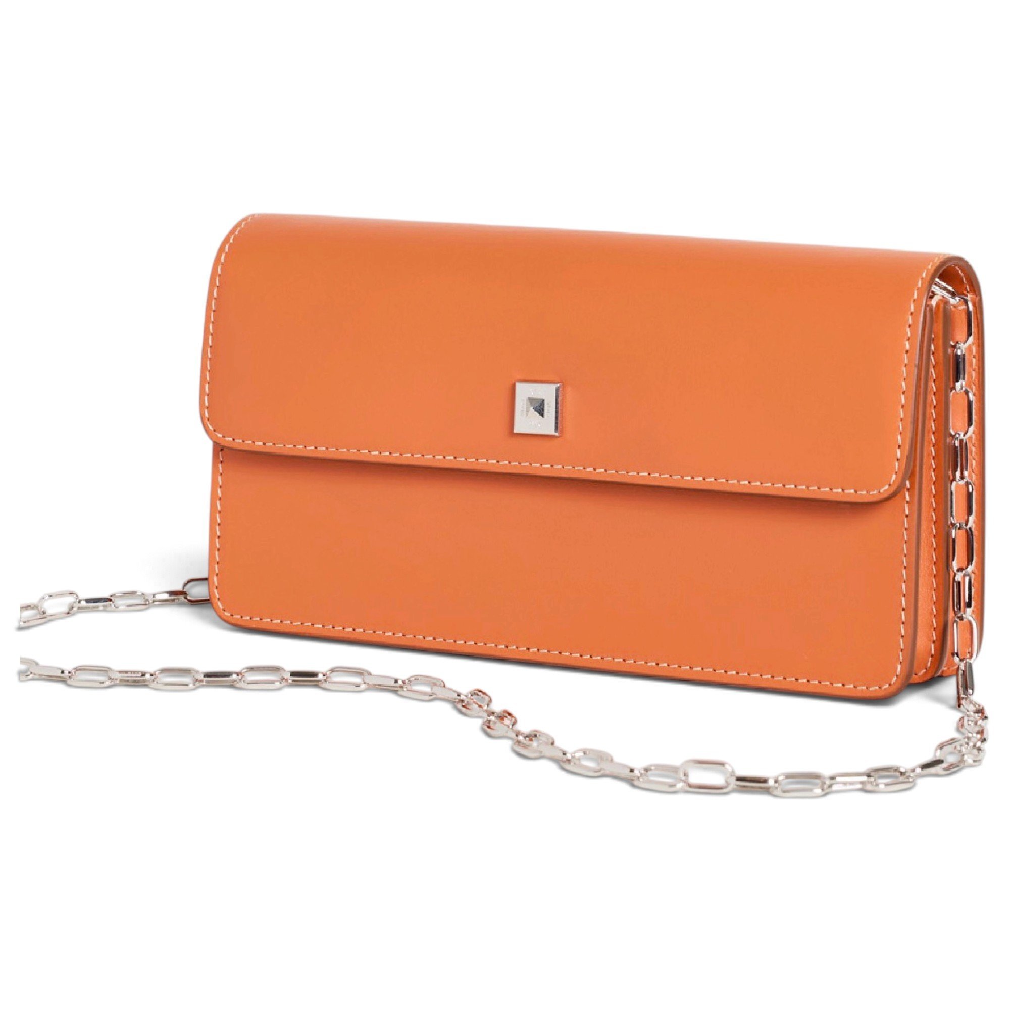 Max Mara Max Mara Atelier leather clutch bag