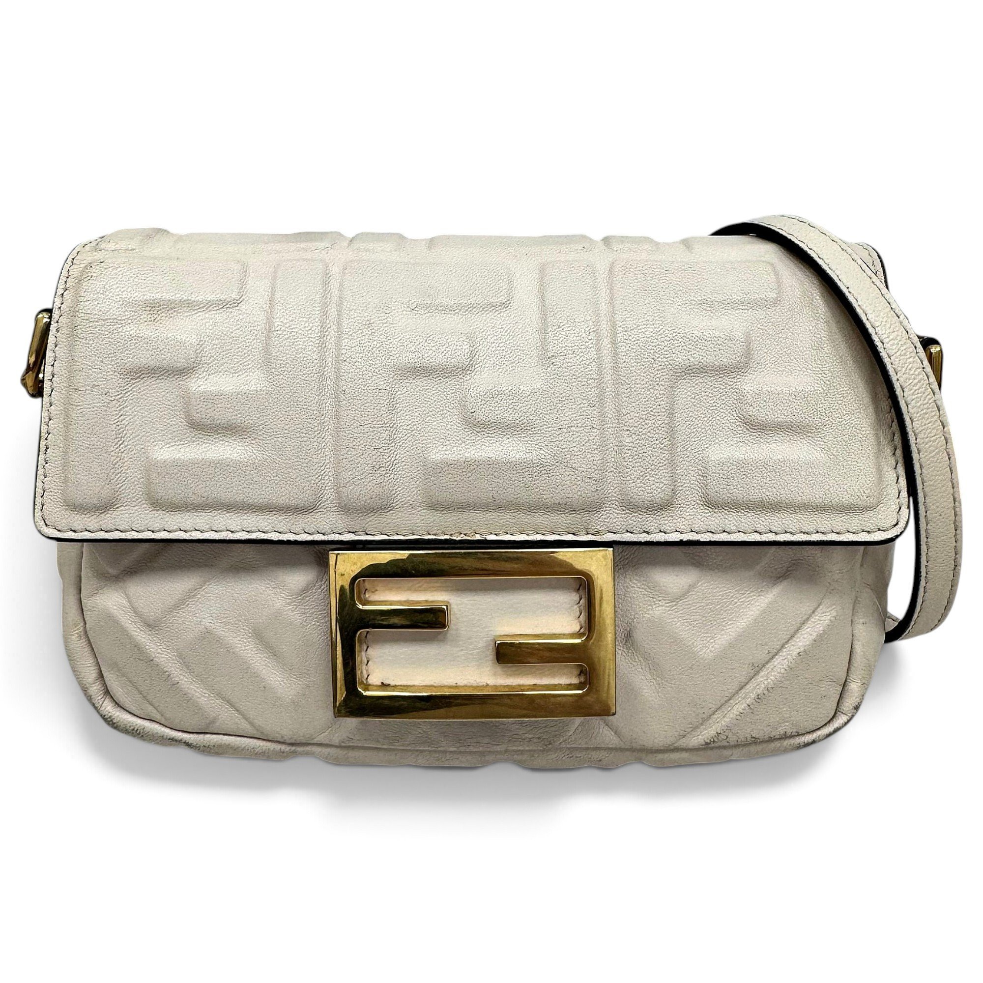 Baguette leather handbag