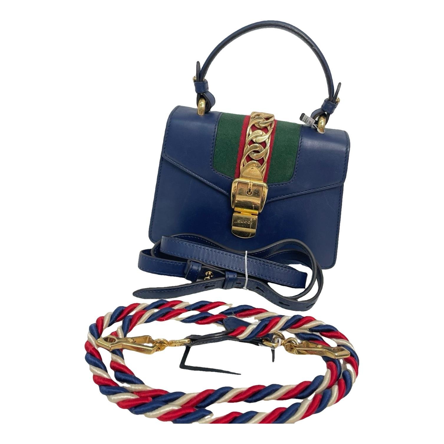 Sylvie Top Handle leather handbag