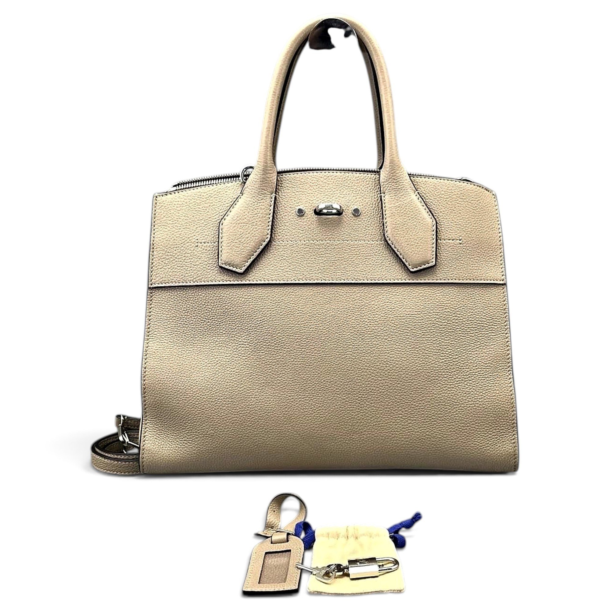 City Steamer leather tote