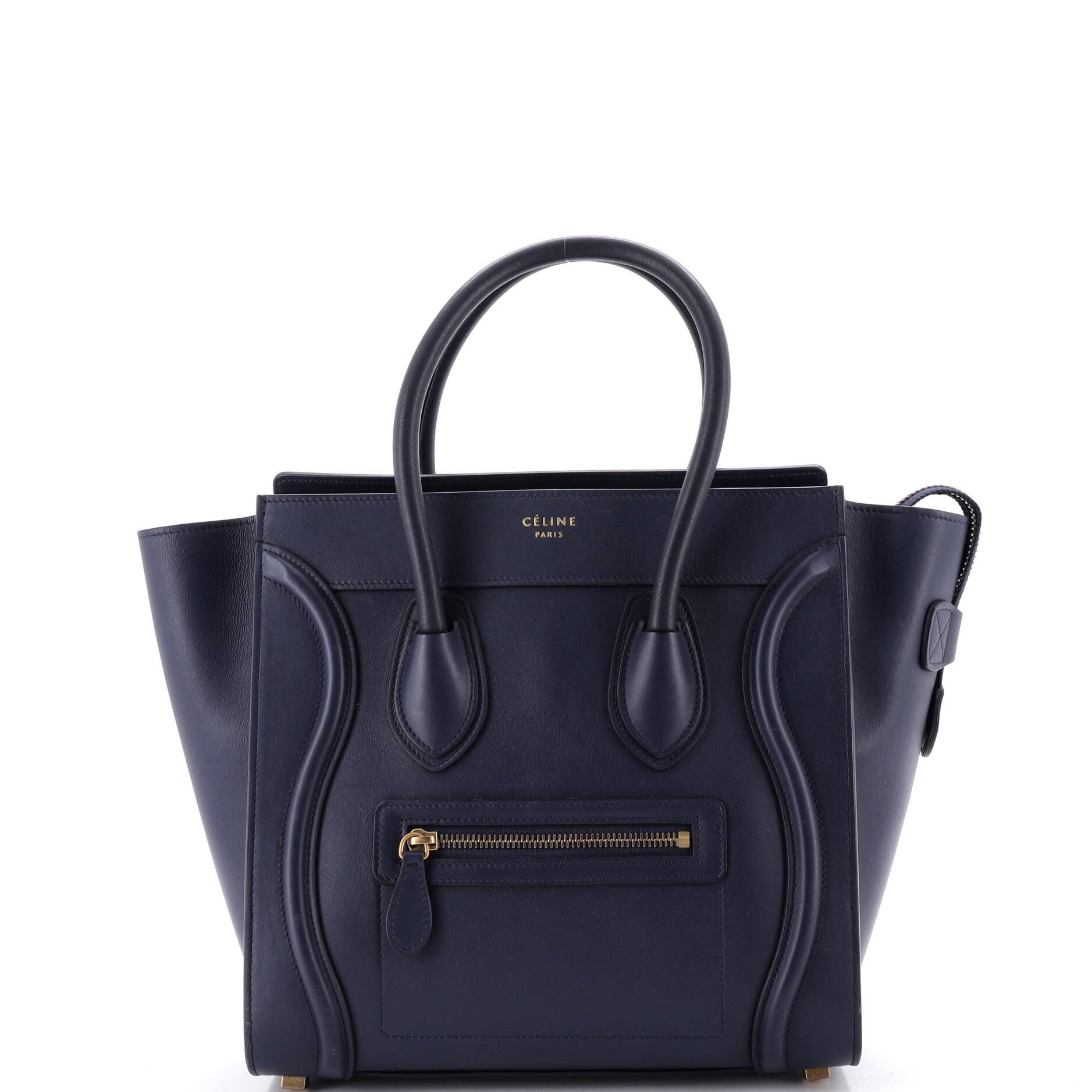 Luggage Bag Smooth Leather Mini