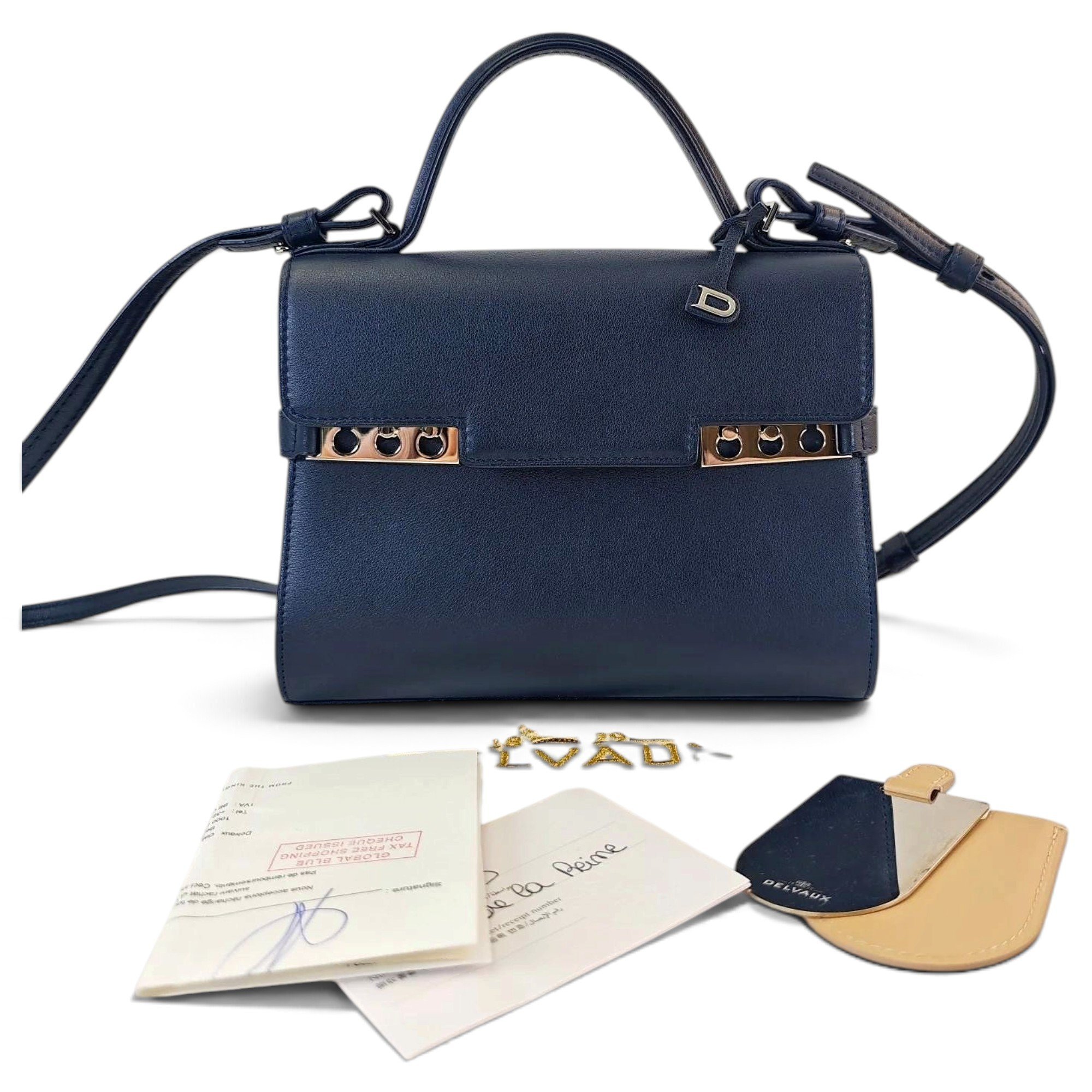 Tempête leather mini bag