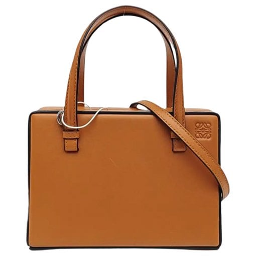 Postal leather handbag