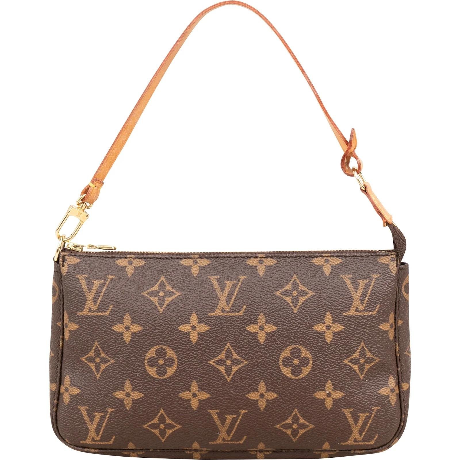 Pochette Accessoire leather handbag