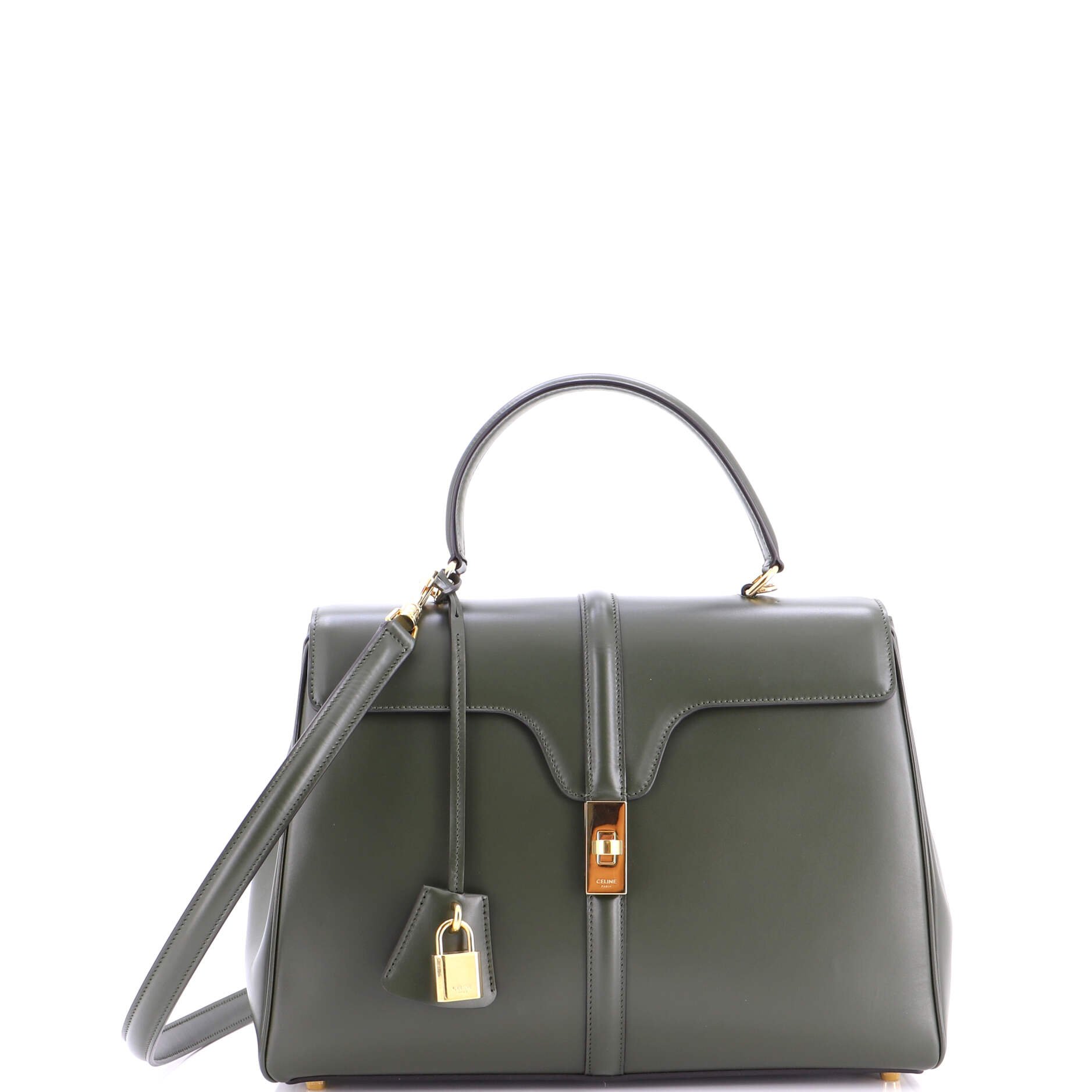 16 Top Handle Bag Smooth Calfskin Medium