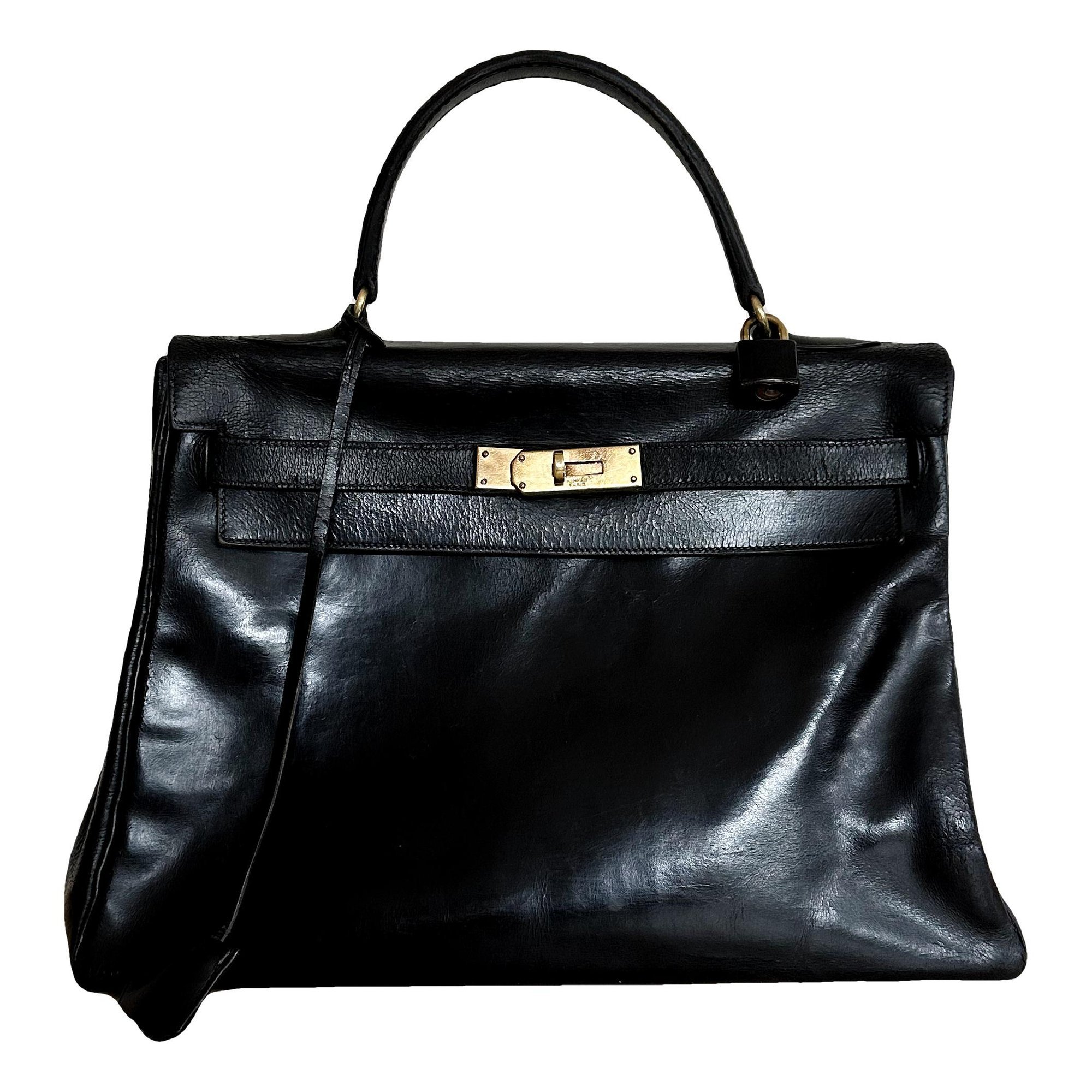 Kelly 35 leather handbag