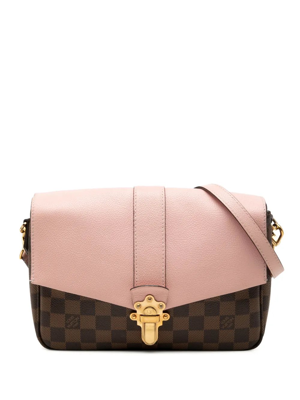 2017 Damier Ebene Clapton PM crossbody bag