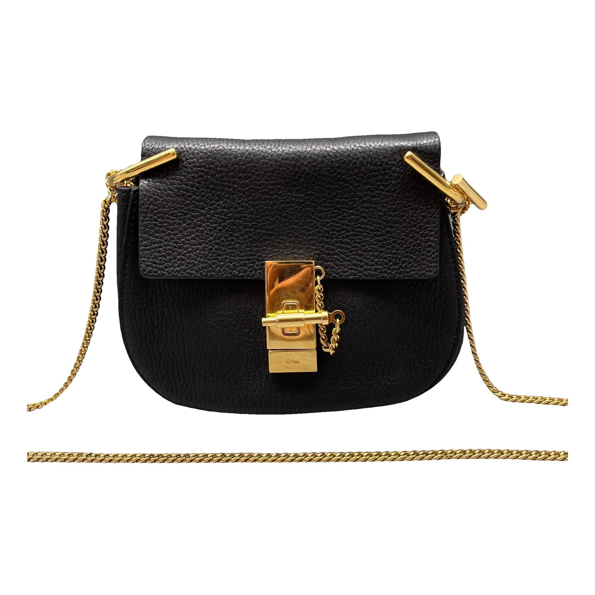 Drew leather crossbody bag